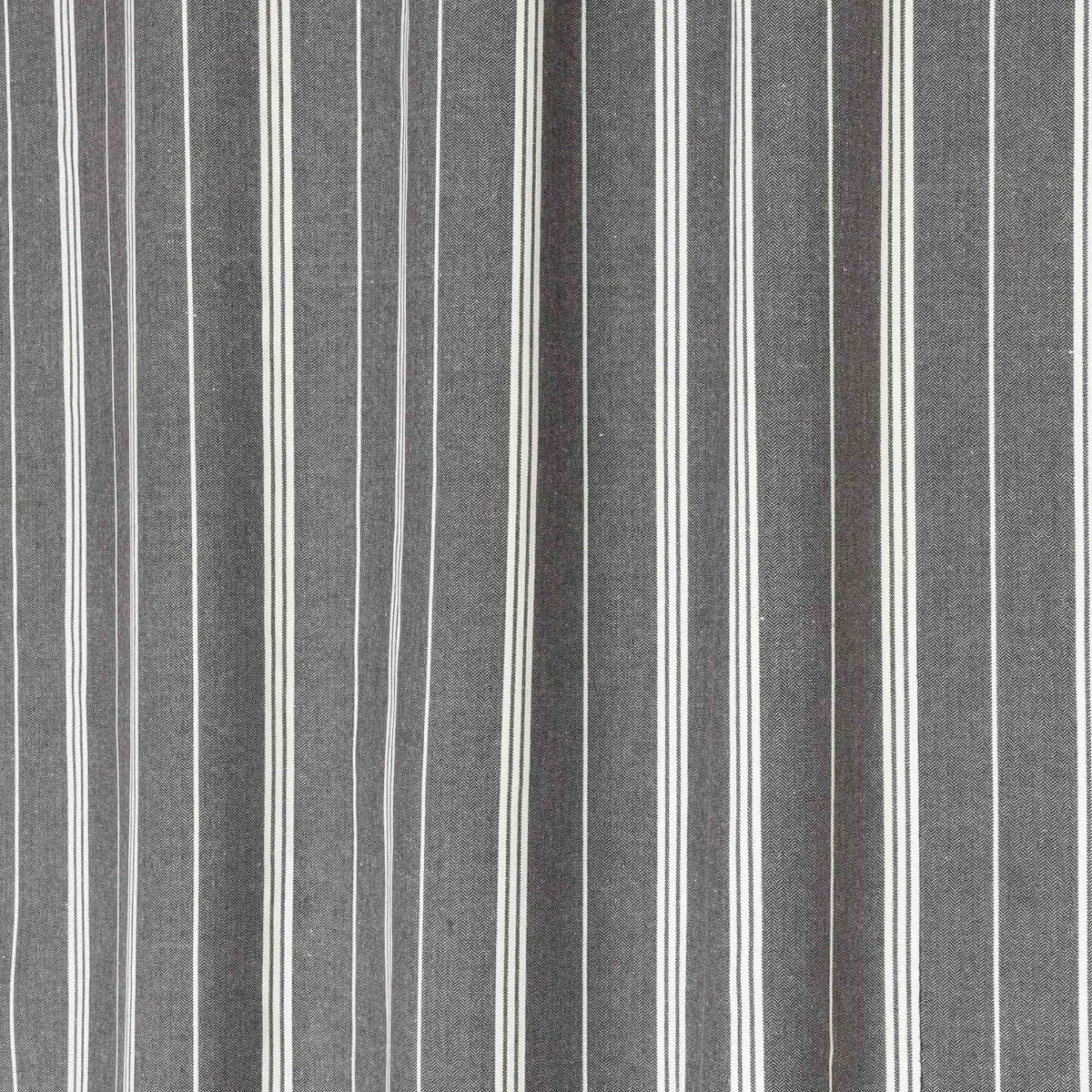 Clearance A2 Charcoal Stripe Fabric - Image 8