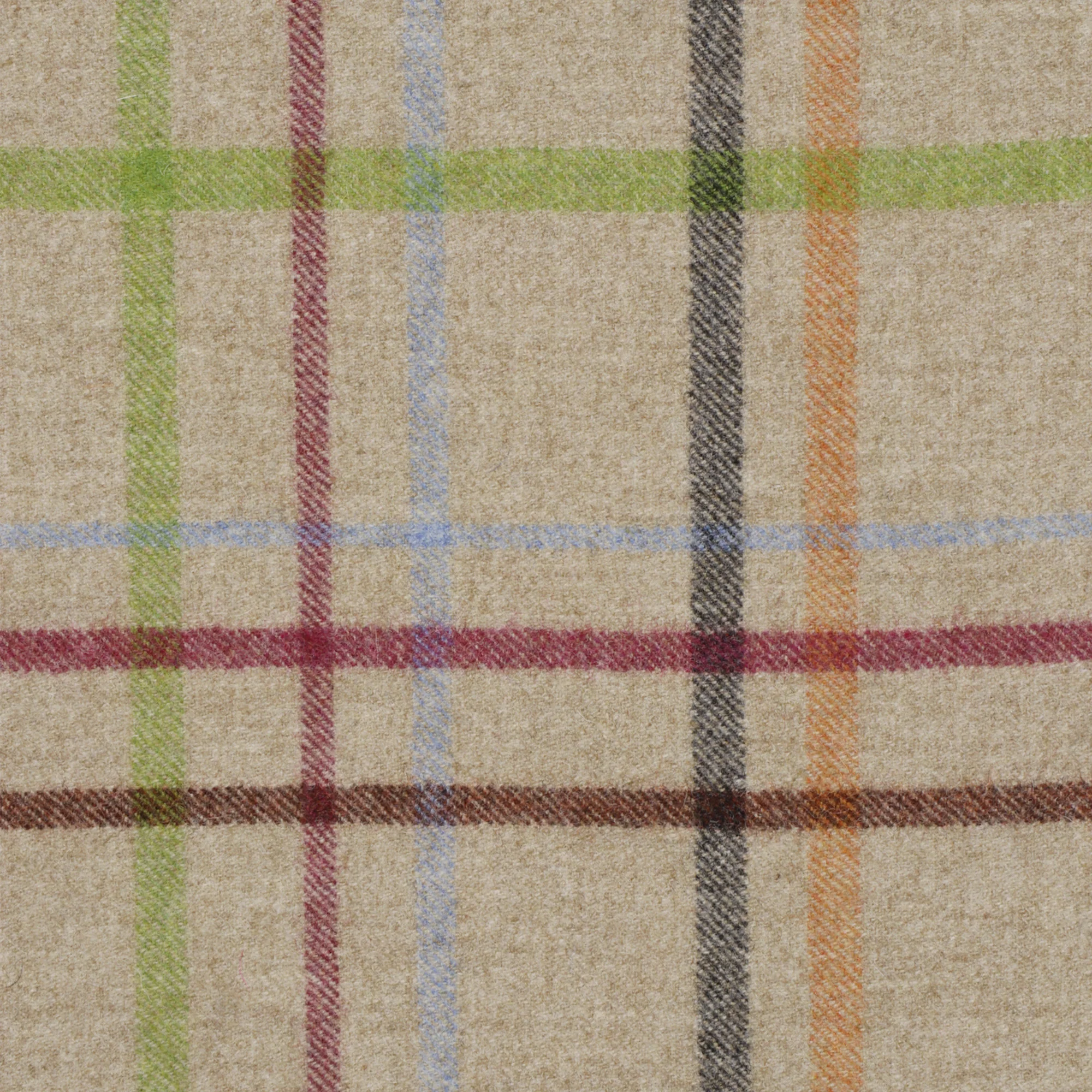 Abraham Moon Multicheck Natural Fabric - Image 7