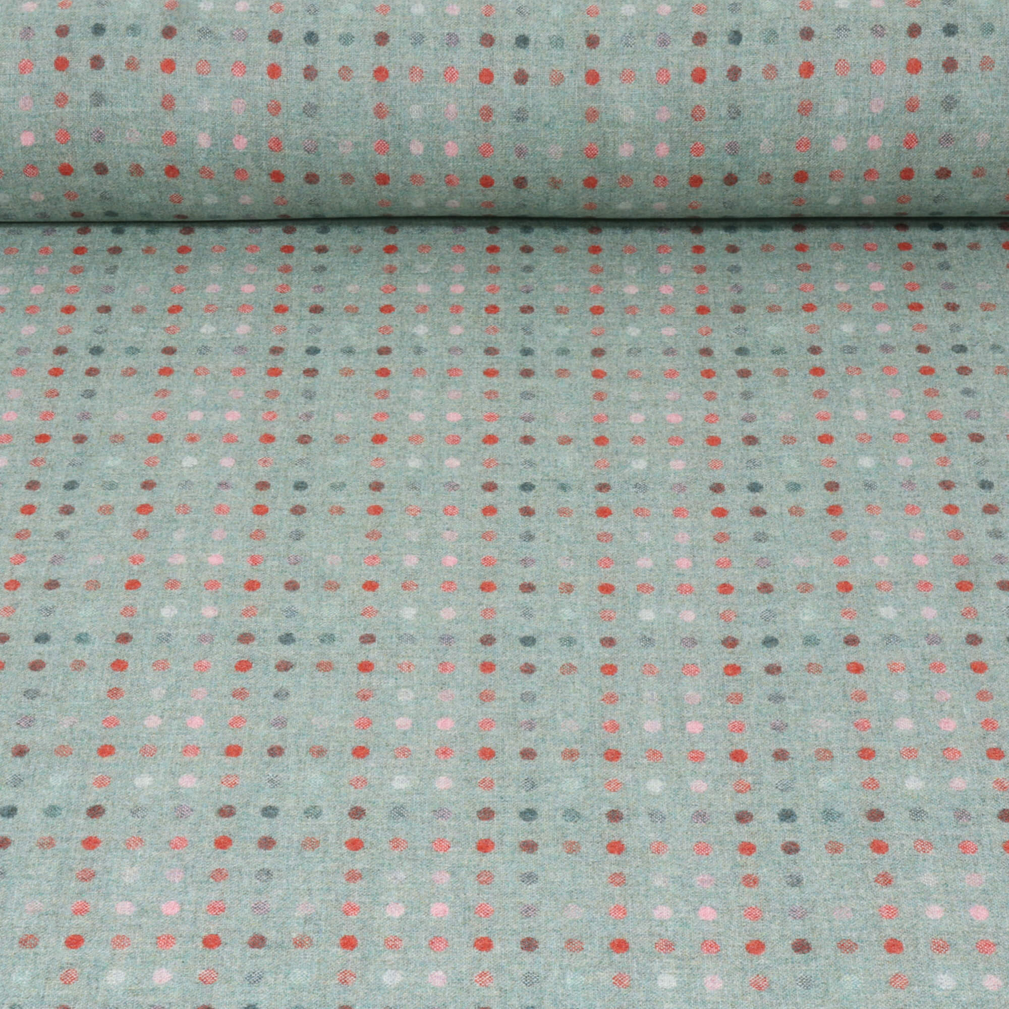 Abraham Moon Multispot Aqua Flamingo Fabric - Image 2