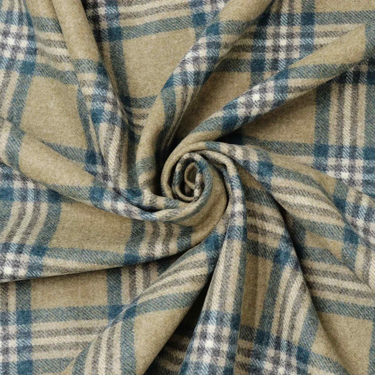Abraham Moon Snowshill Teal Fabric - Image 3