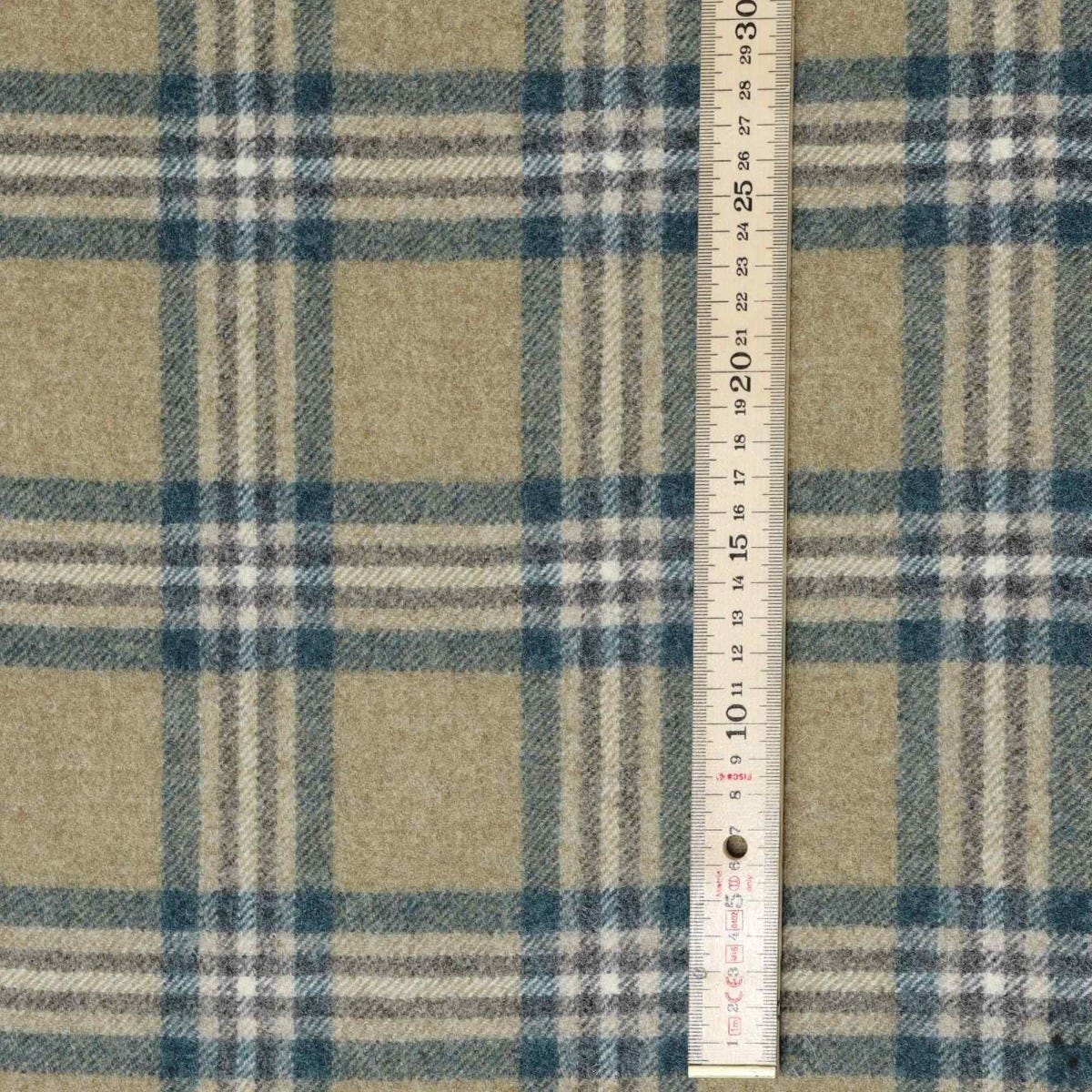 Abraham Moon Snowshill Teal Fabric - Image 5