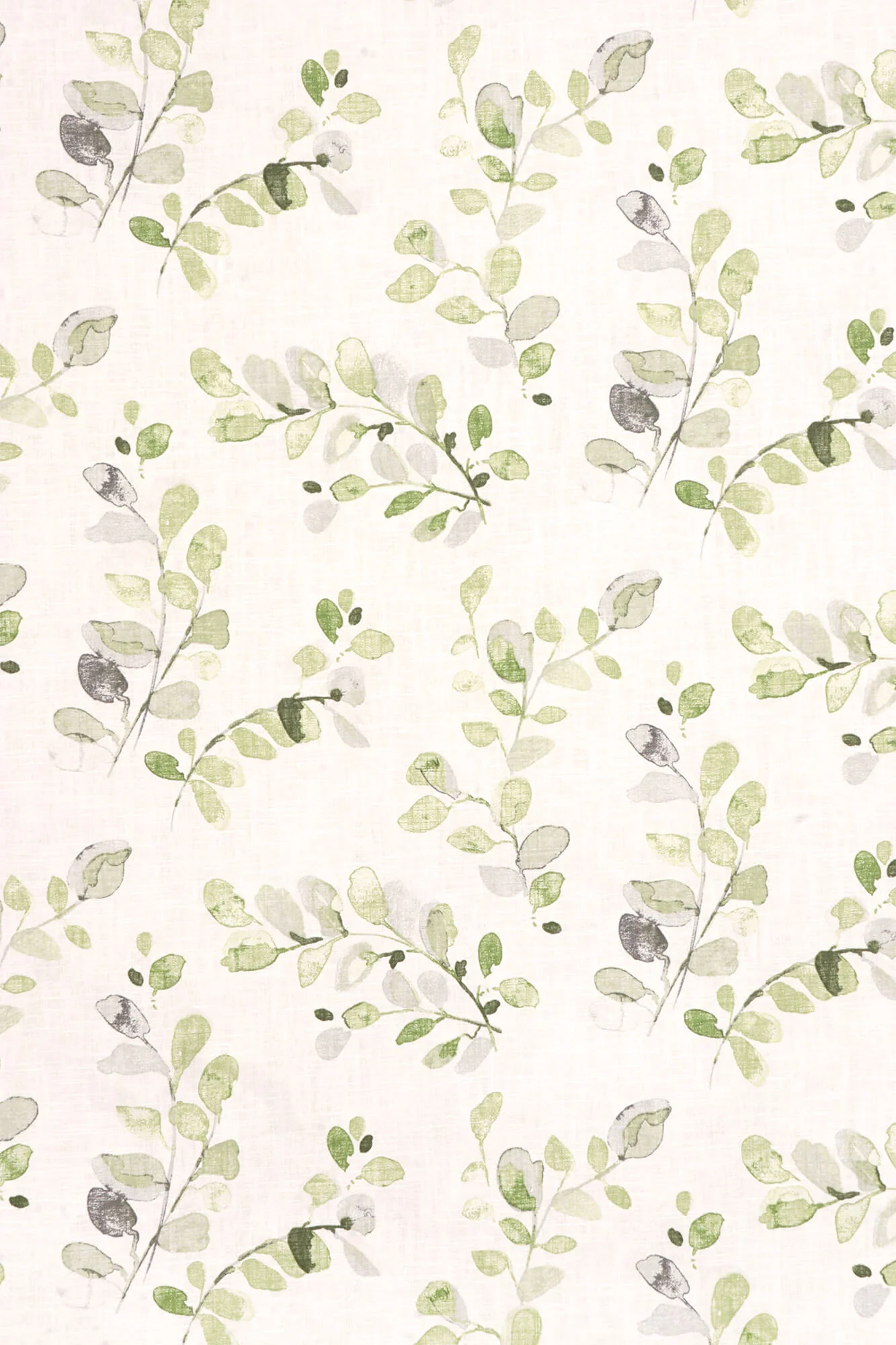Acacia Botanical Green Fabric