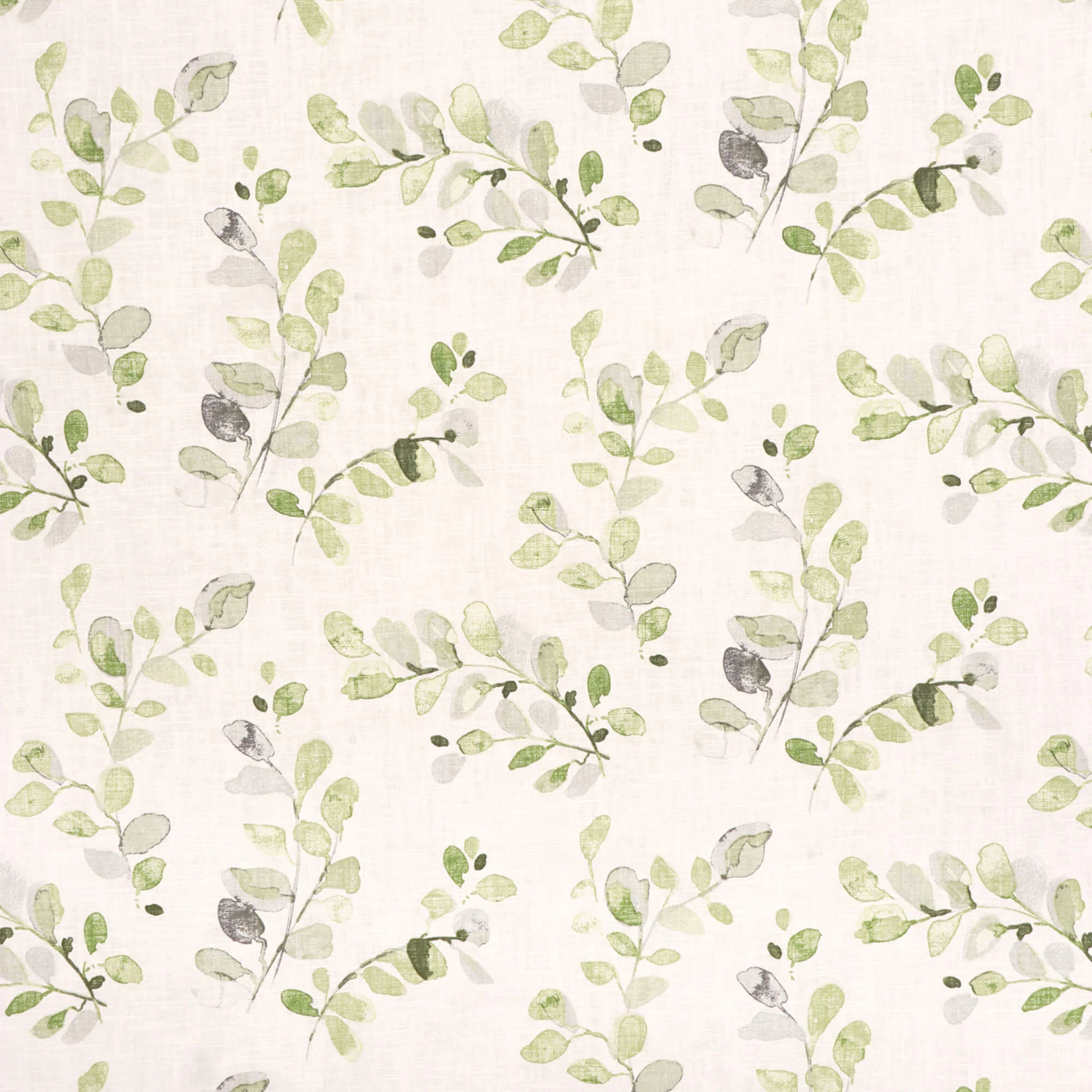 Acacia Botanical Green Fabric - Image 7