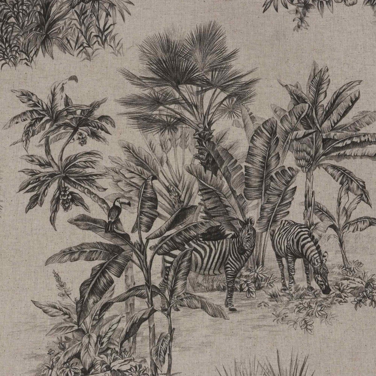 African Jungle Linen Double Width Fabric - Image 6