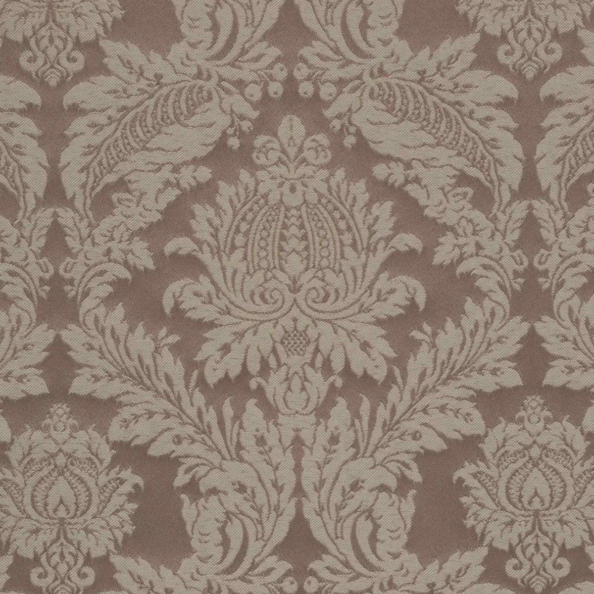 Alderton Luxury Damask Biscuit Fabric - Image 6