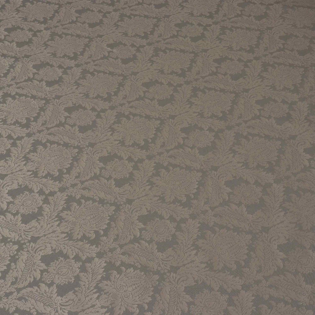 Alderton Luxury Damask Chocolate Fabric - Image 4