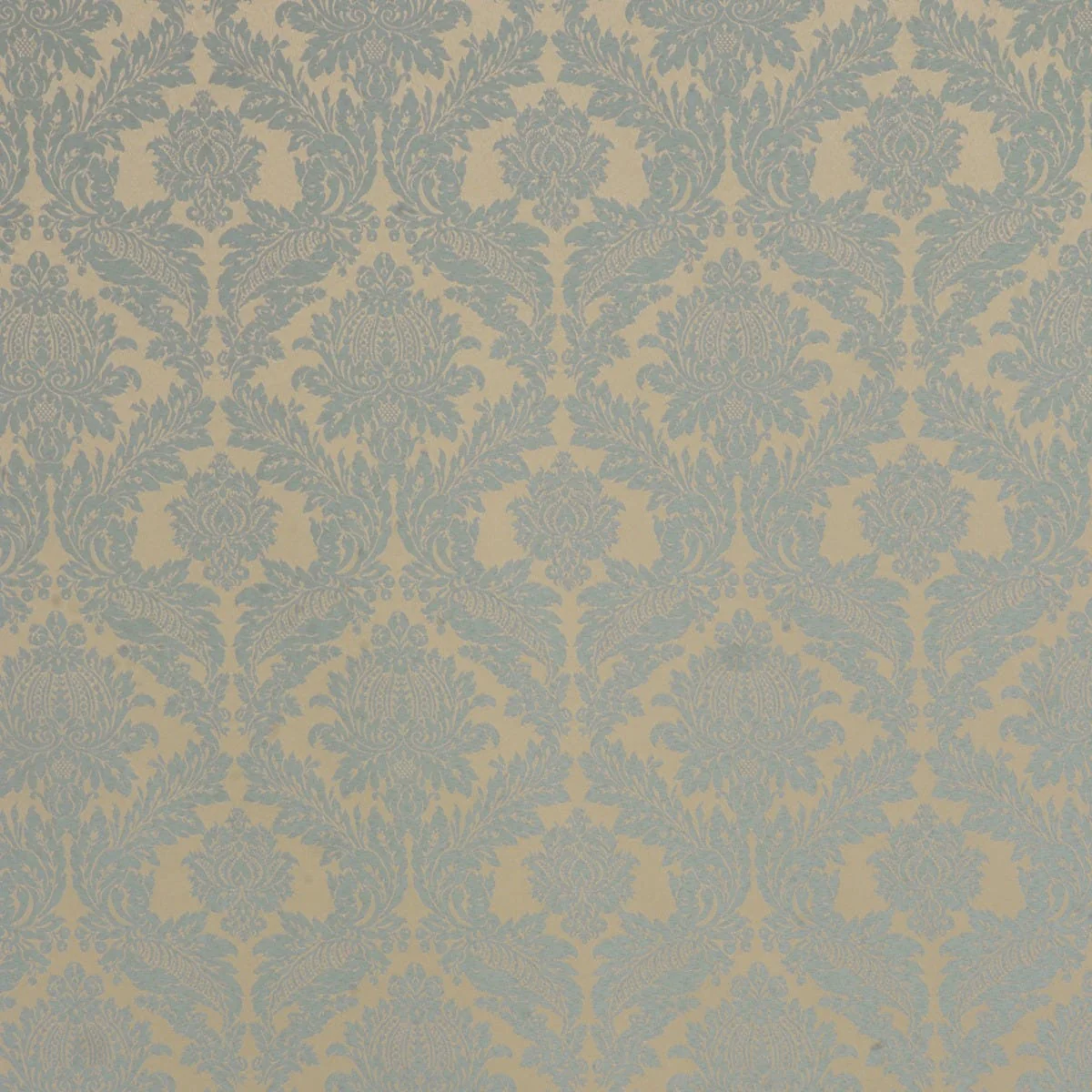Alderton Luxury Damask Duck Egg/Gold Fabric - Image 7