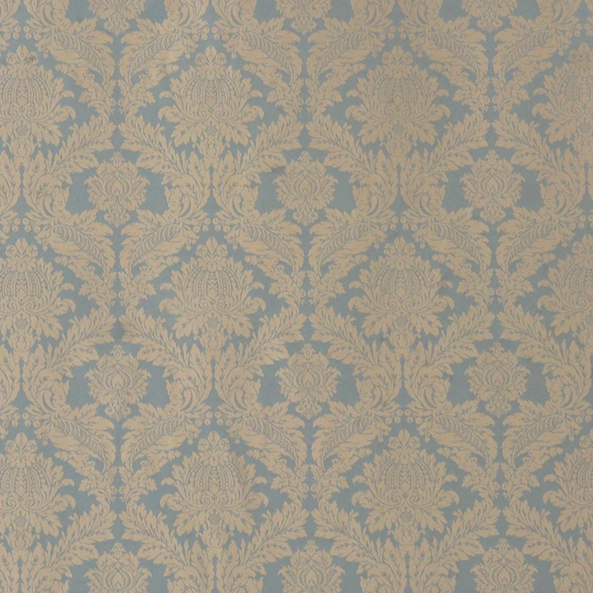 Alderton Luxury Damask Duck Egg/Gold Fabric - Image 9