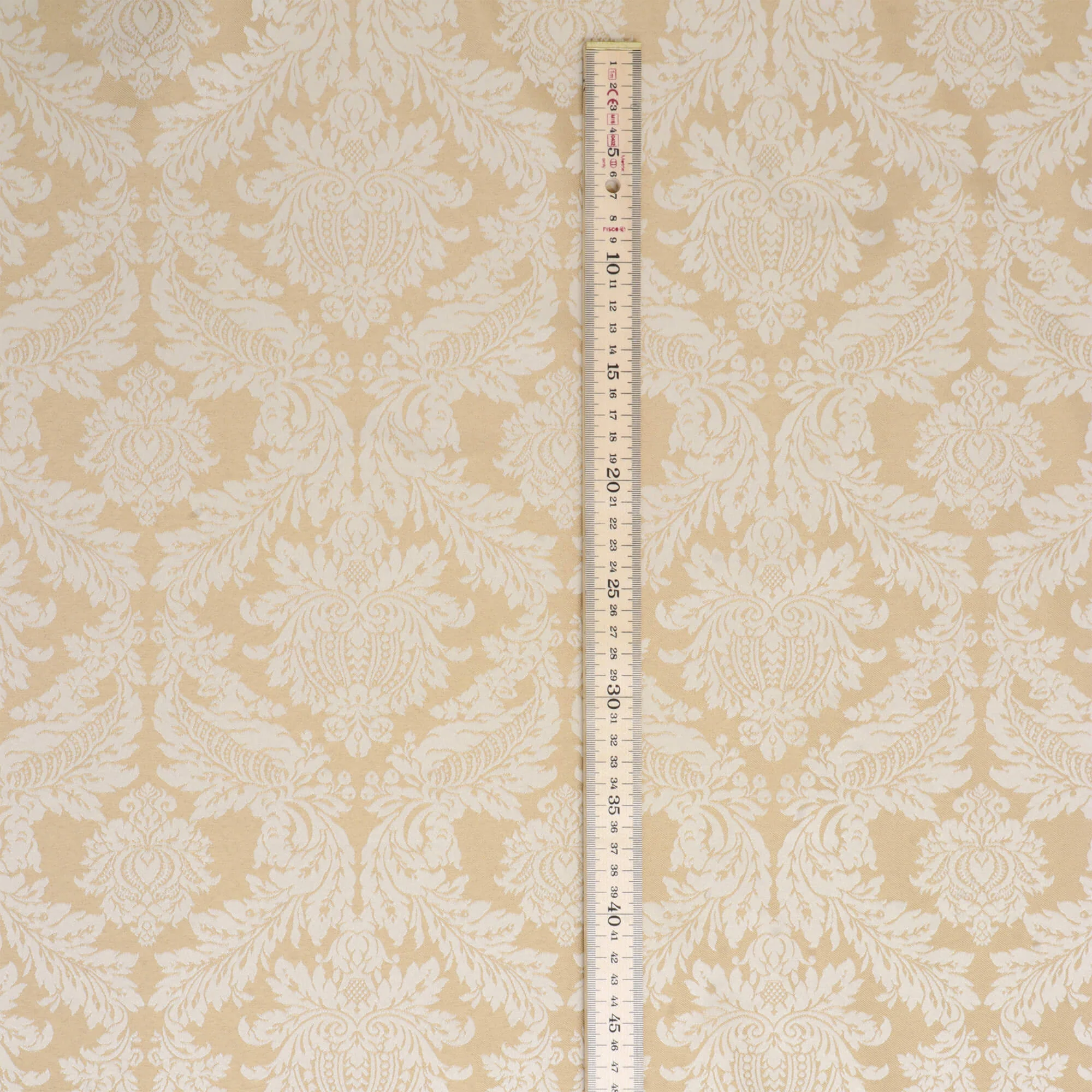 Alderton Luxury Damask Gold Fabric - Image 5