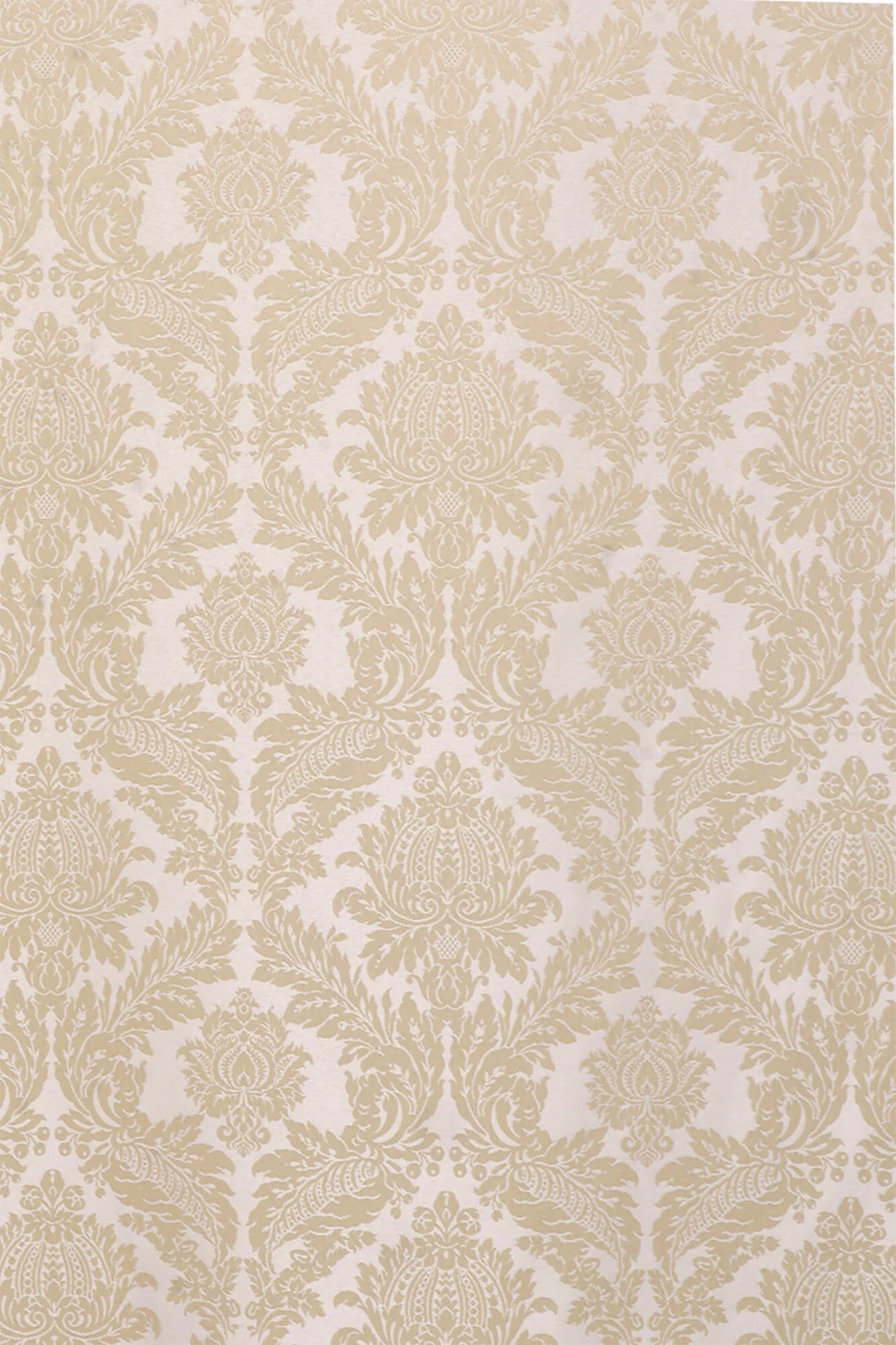 Alderton Luxury Damask Ivory Fabric
