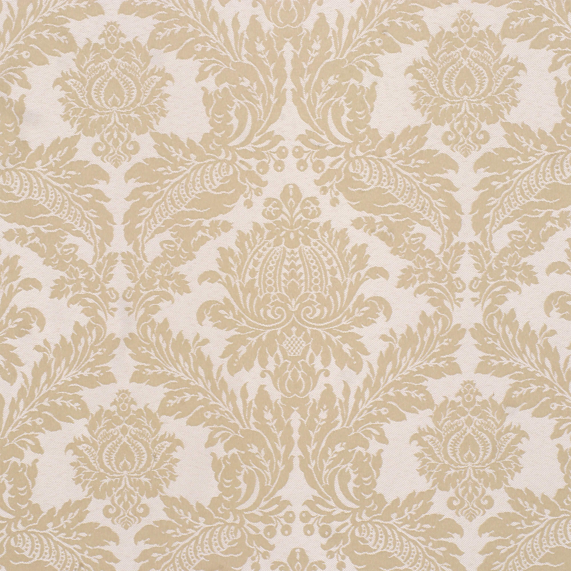 Alderton Luxury Damask Ivory Fabric - Image 6