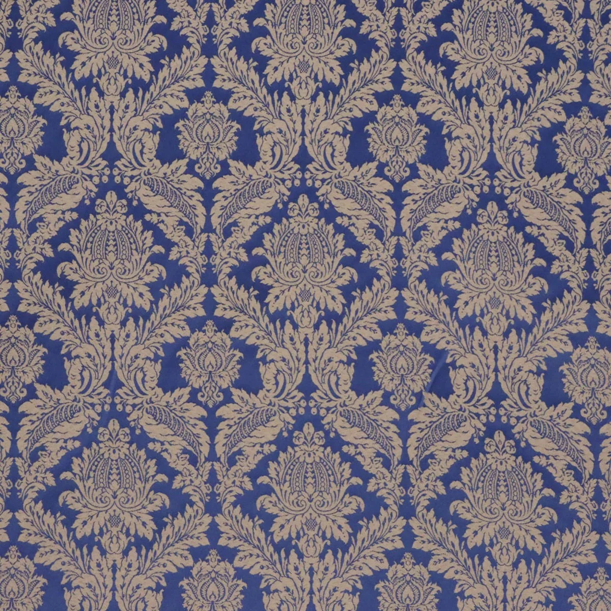 Alderton Luxury Damask Navy Fabric - Image 10