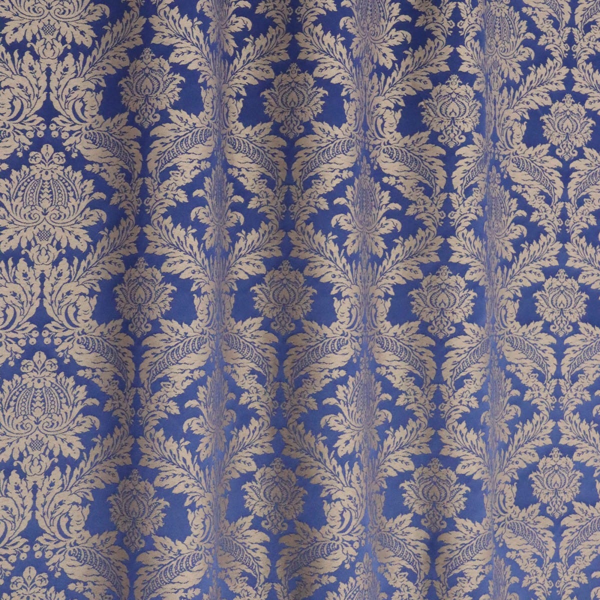 Alderton Luxury Damask Navy Fabric - Image 7