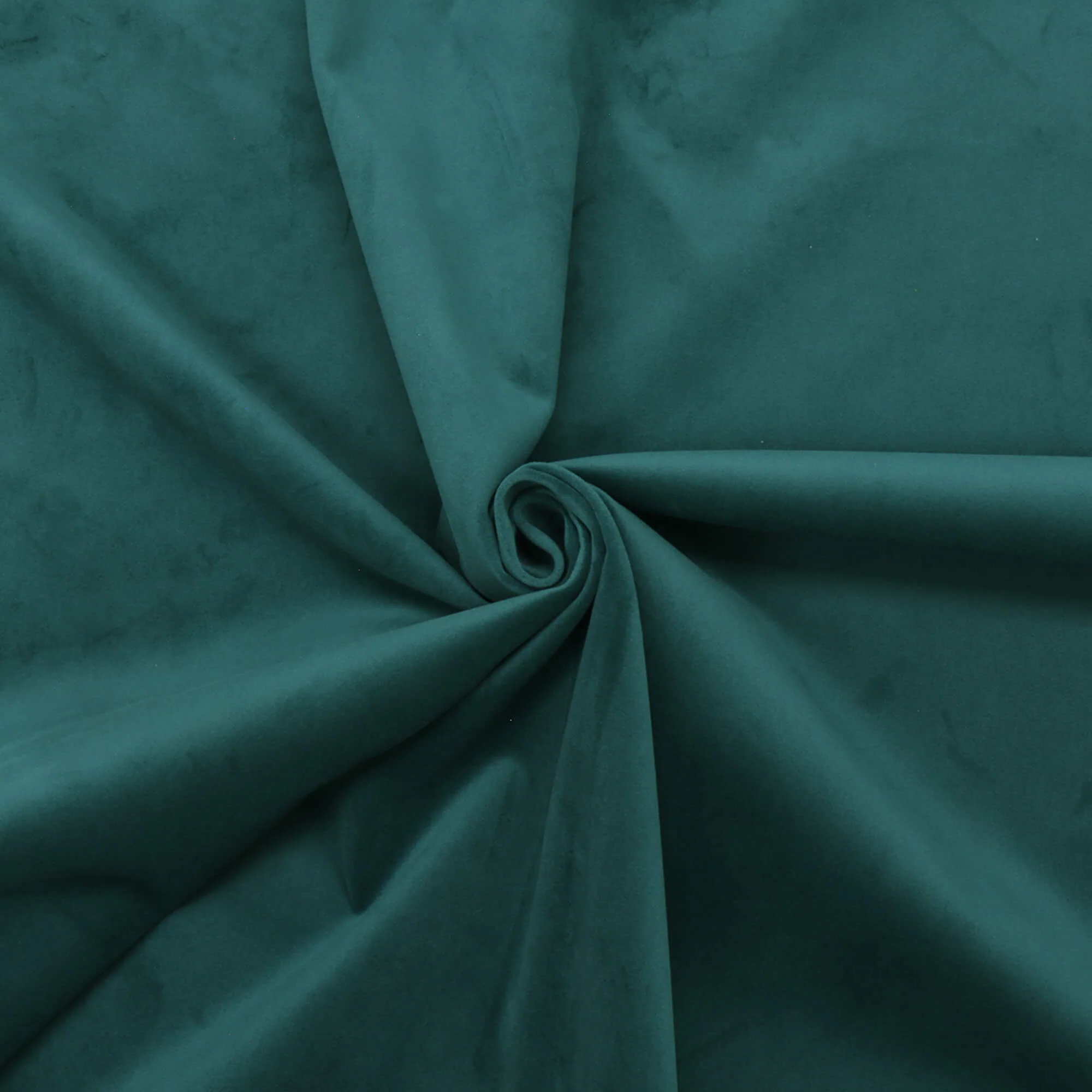 Amalfi Velvet Dark Teal FR Upholstery Fabric - Image 4