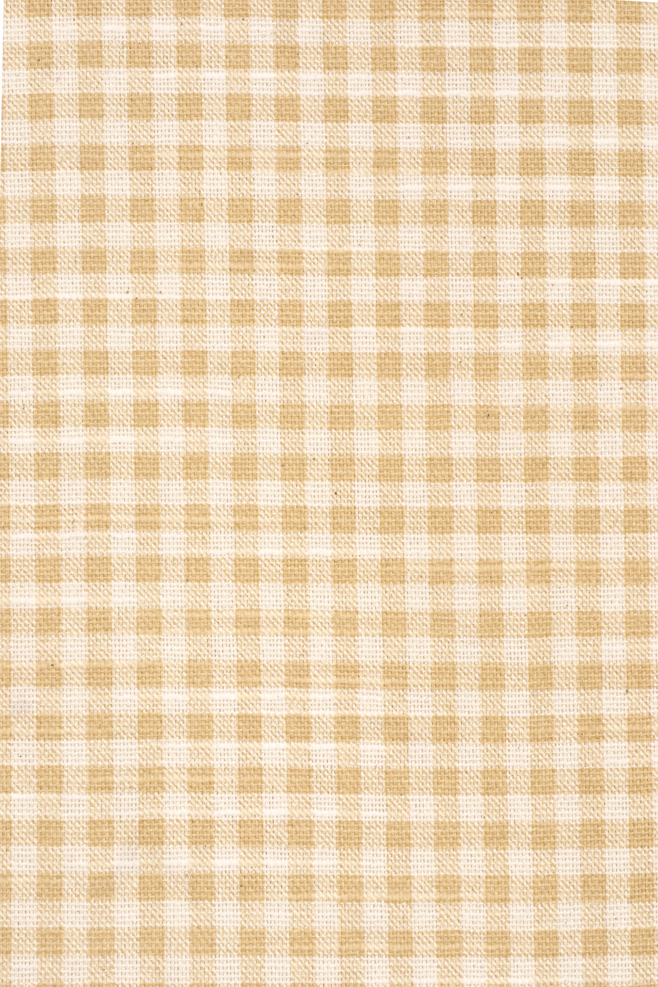 Amberley Mini Gingham Yellow Double Width Fabric