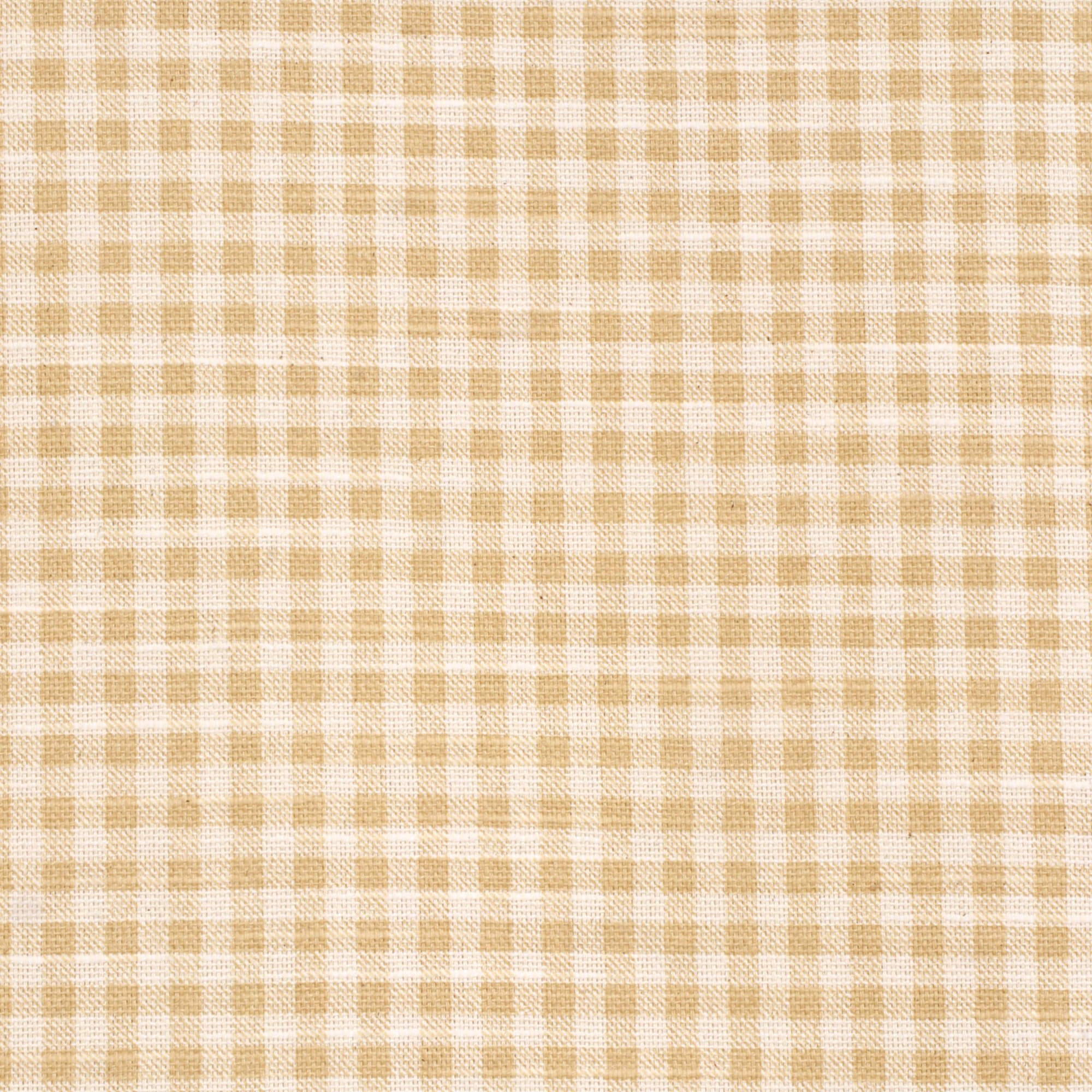 Amberley Mini Gingham Yellow Double Width Fabric - Image 8