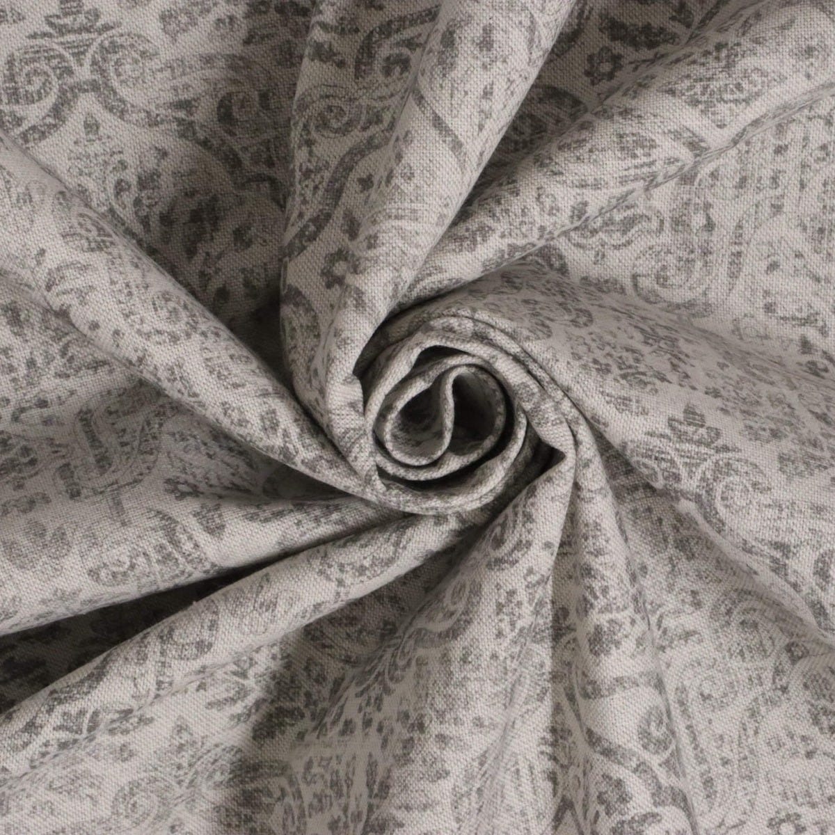 Aragon Vintage Silver Double Width Fabric - Image 3