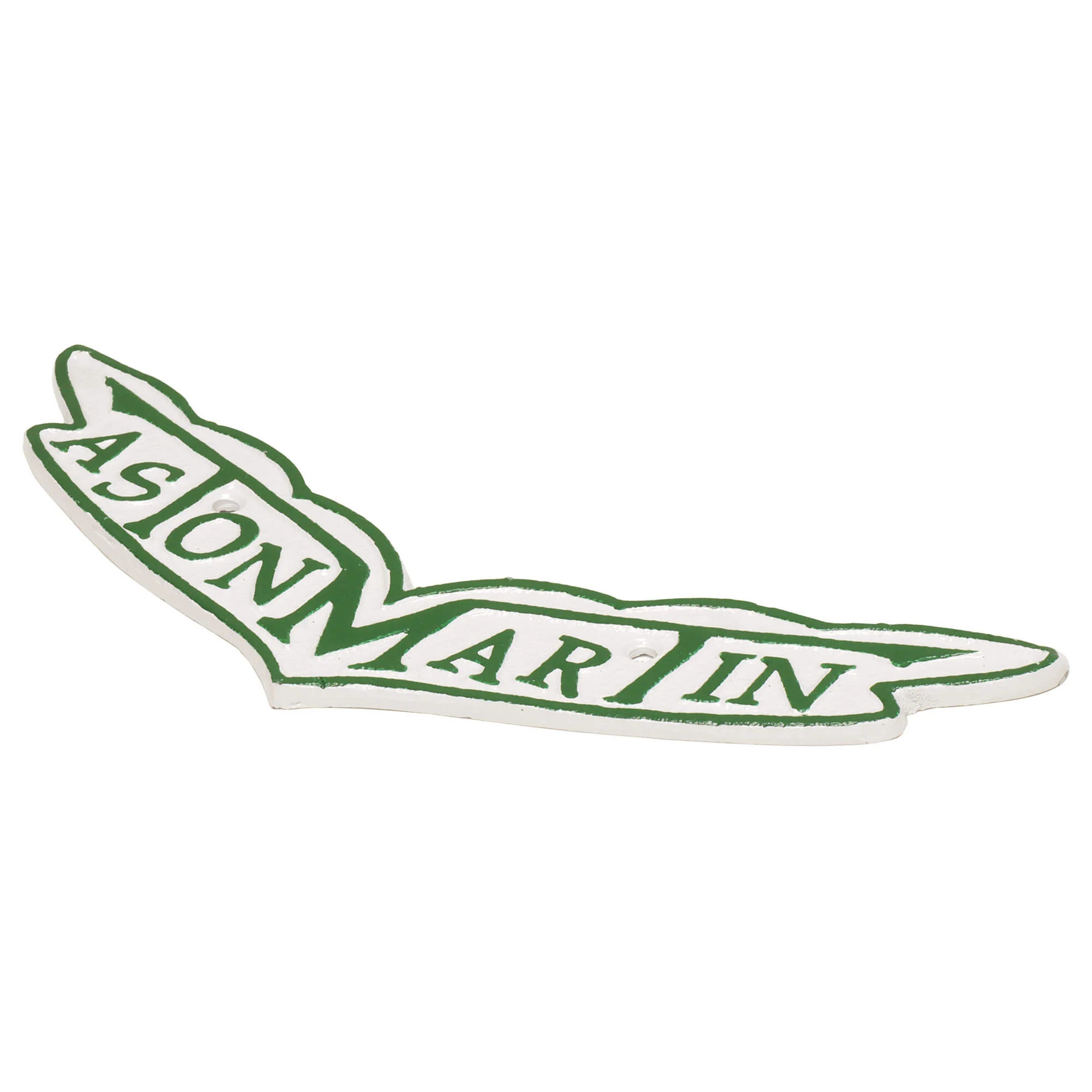 Aston Martin Leaf Cast Iron Sign - Image 2