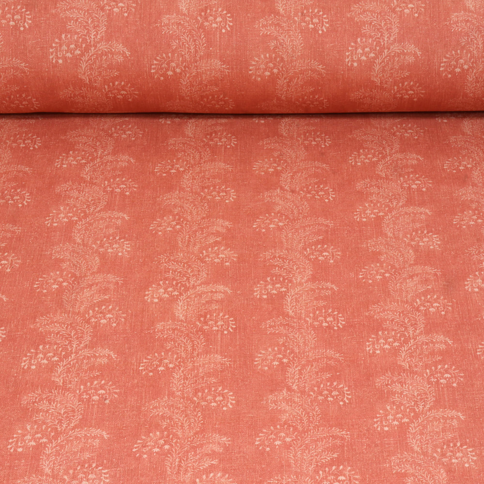 Athena Apricot Fabric - Image 2