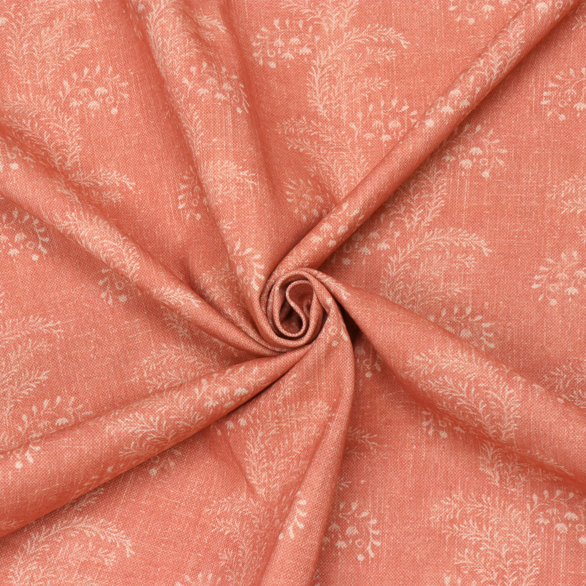 Athena Apricot Fabric - Image 3