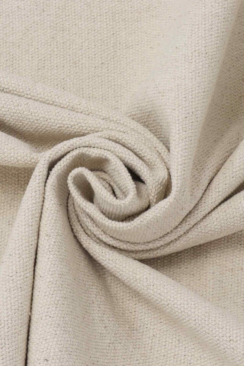 Austin Plain 100% Cotton Natural Fabric - Image 2