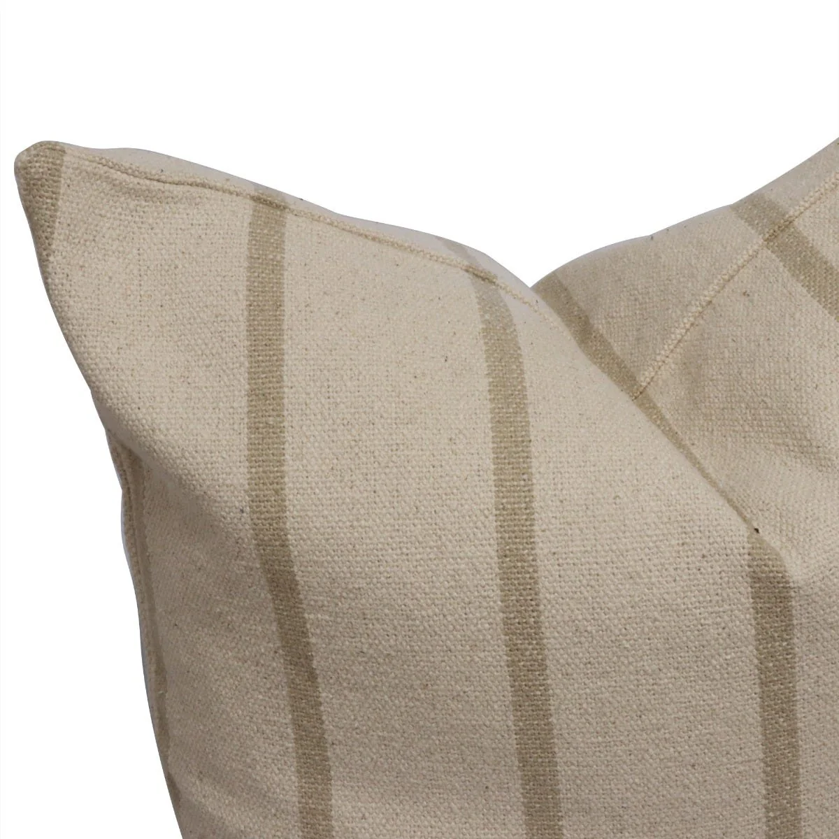 Austin Stripe Mustard Cushion - Image 9