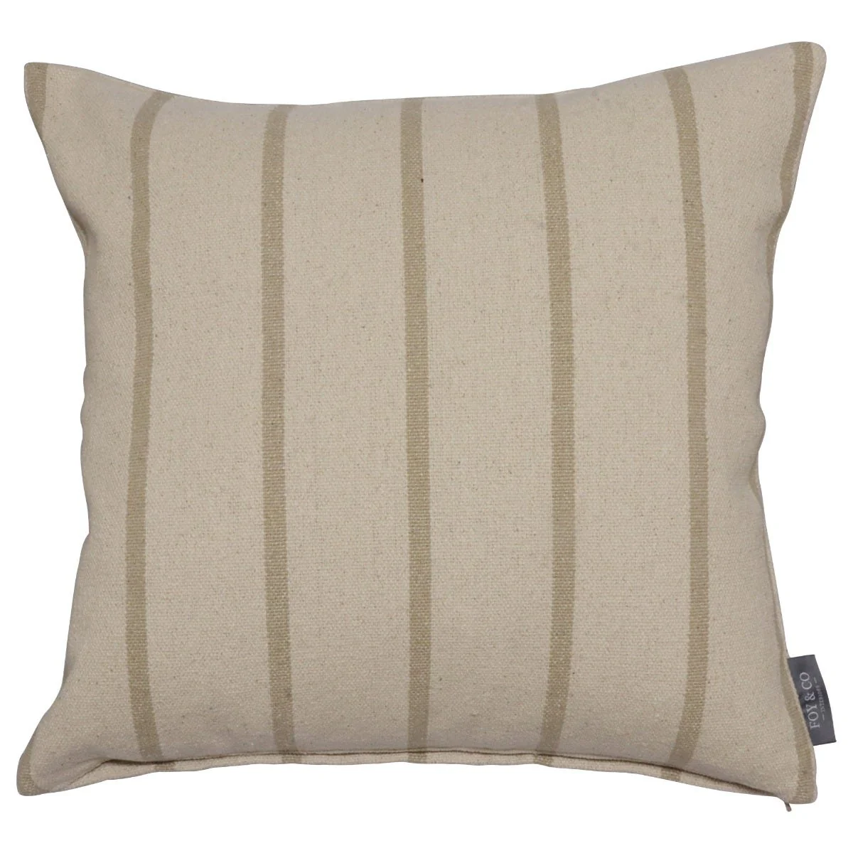 Austin Stripe Natural Cushion - Image 3