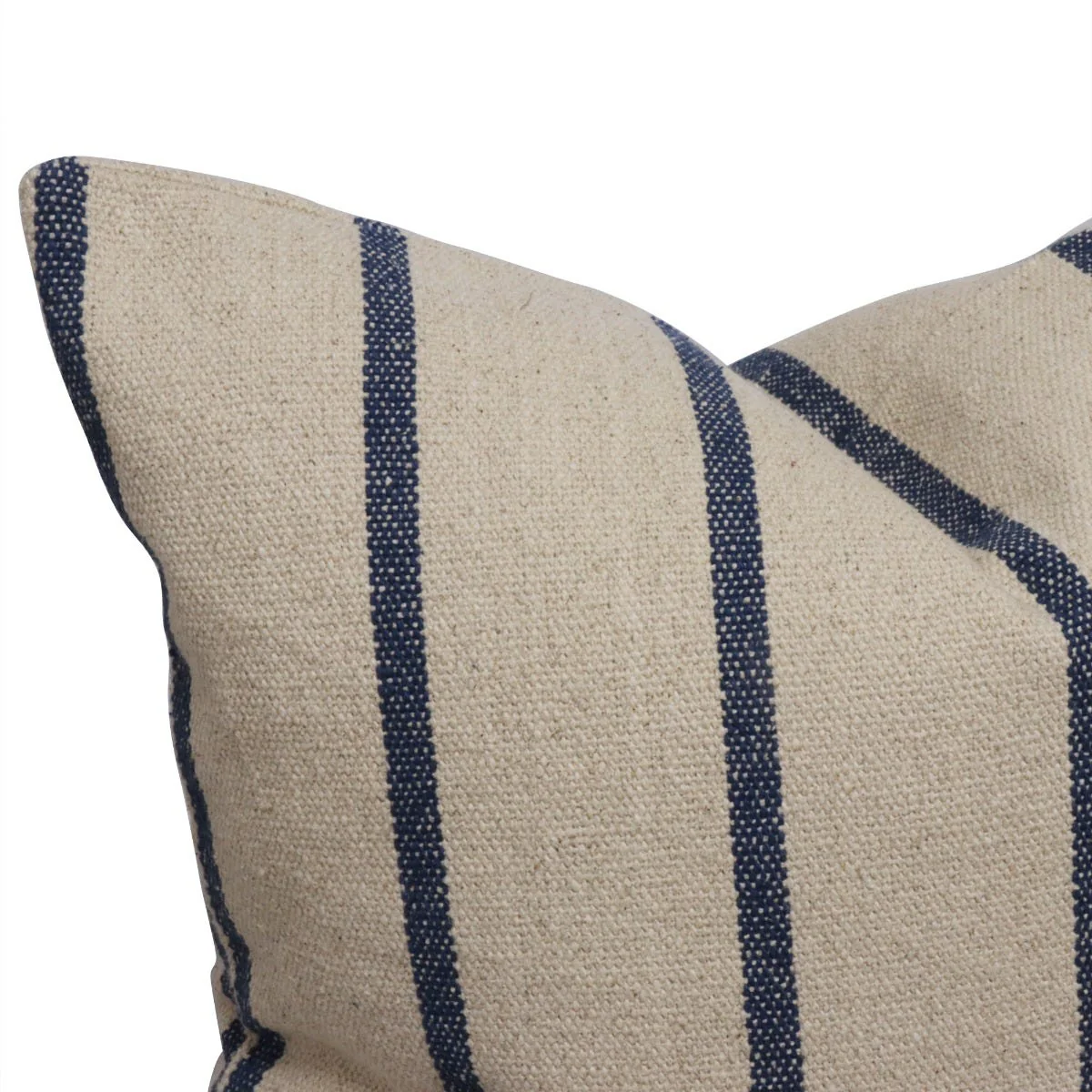 Austin Stripe Navy Cushion - Image 4