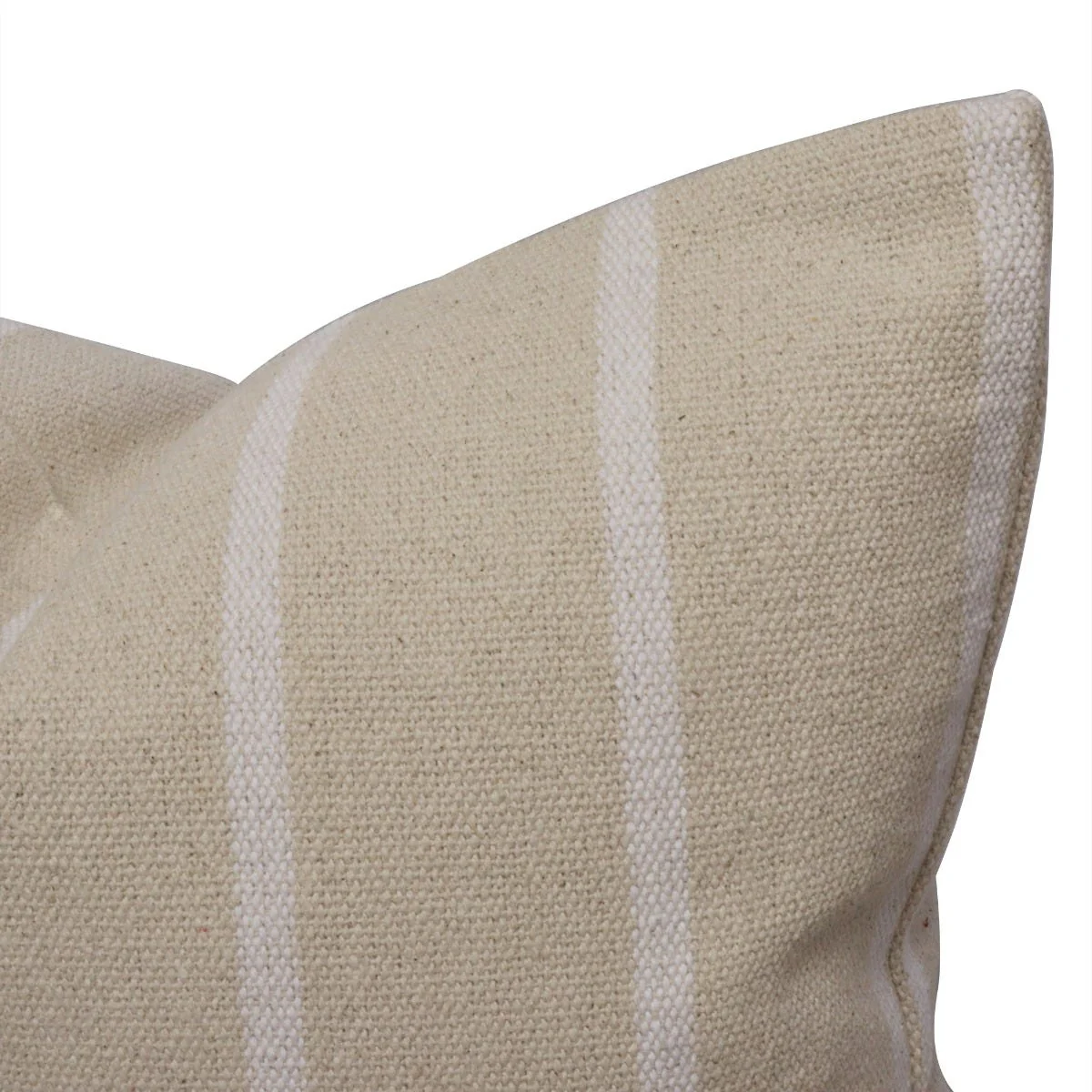 Austin Stripe White Cushion - Image 5