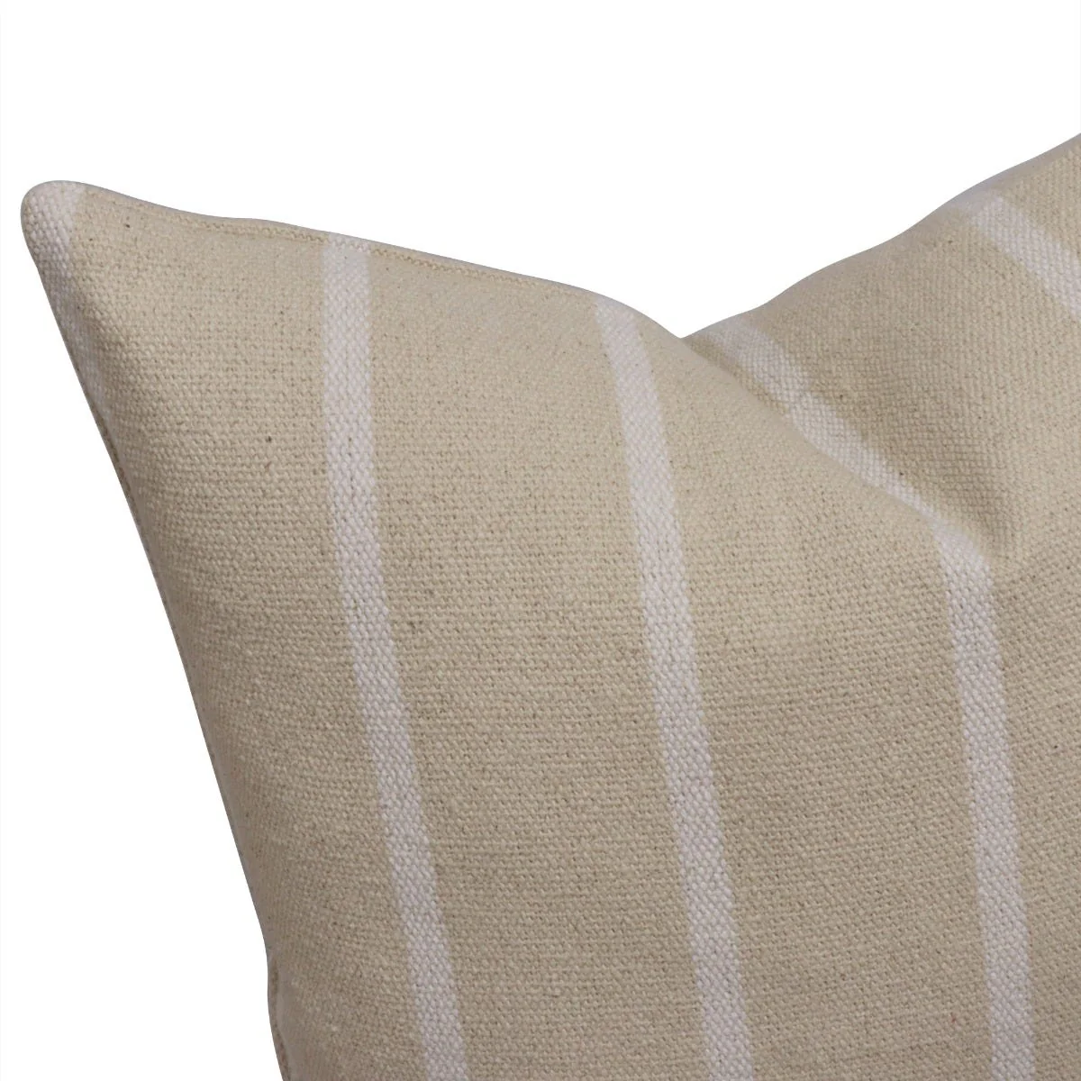 Austin Stripe White Cushion - Image 6