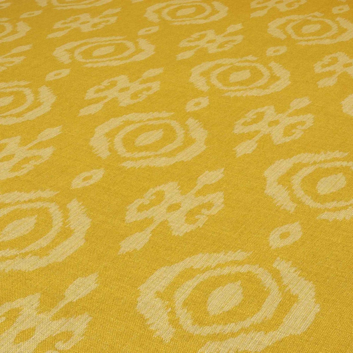 Bali Ikat Mustard Fabric - Image 4