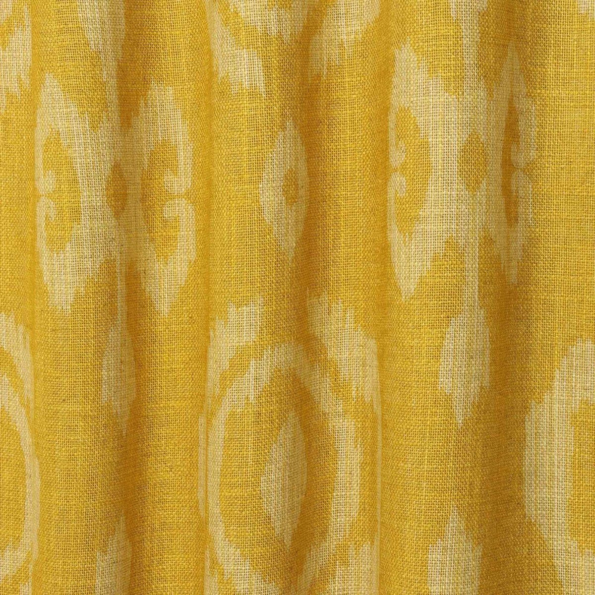 Bali Ikat Mustard Fabric - Image 7