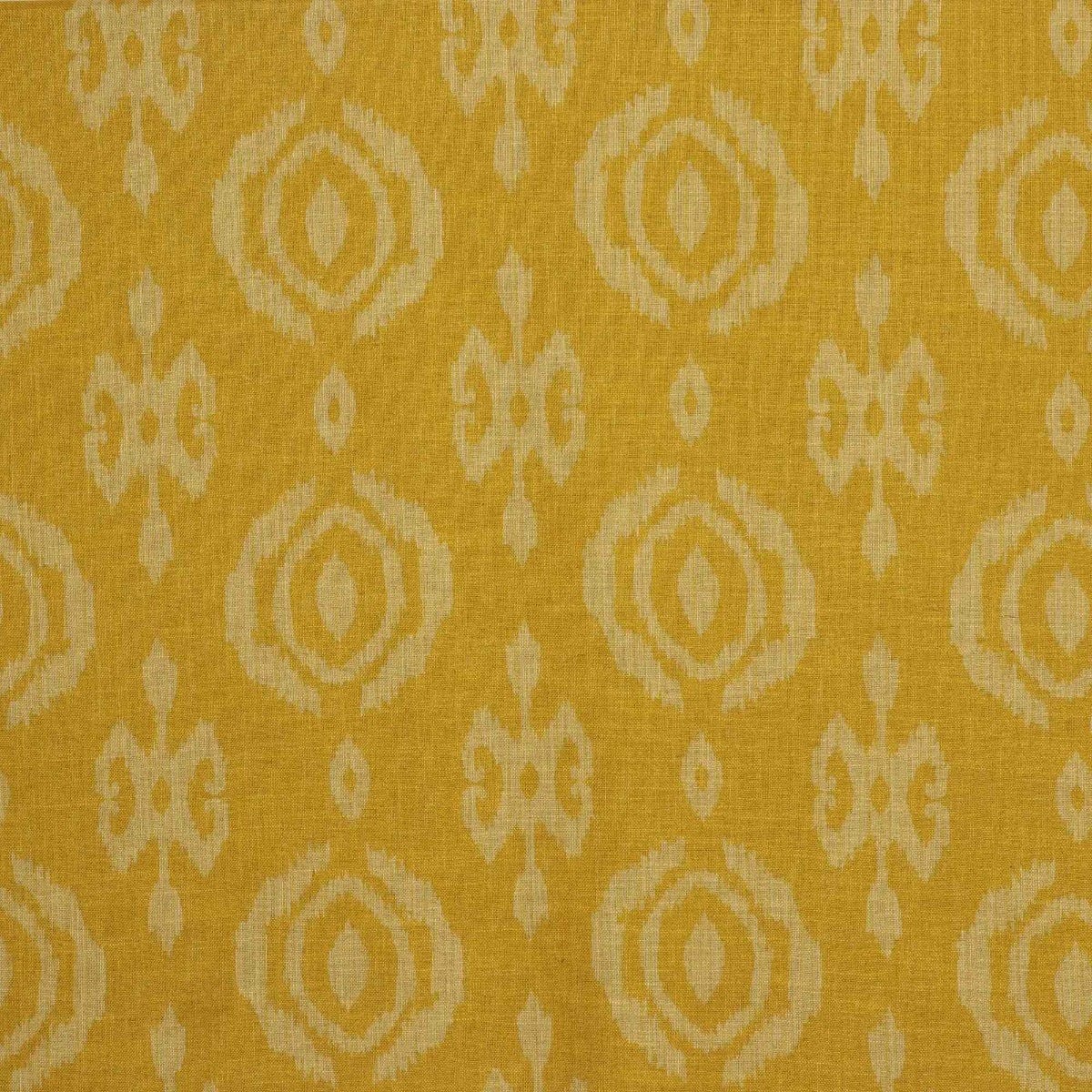 Bali Ikat Mustard Fabric - Image 8