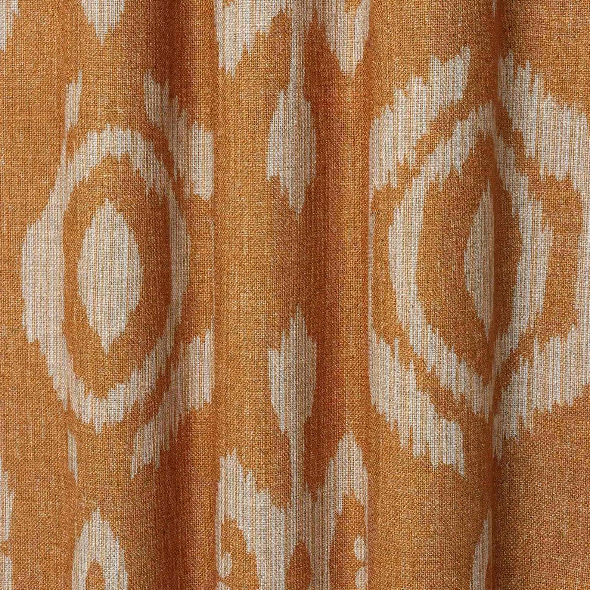 Bali Ikat Orange Fabric - Image 7