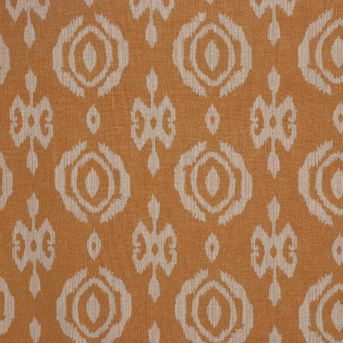 Bali Ikat Orange Fabric - Image 8