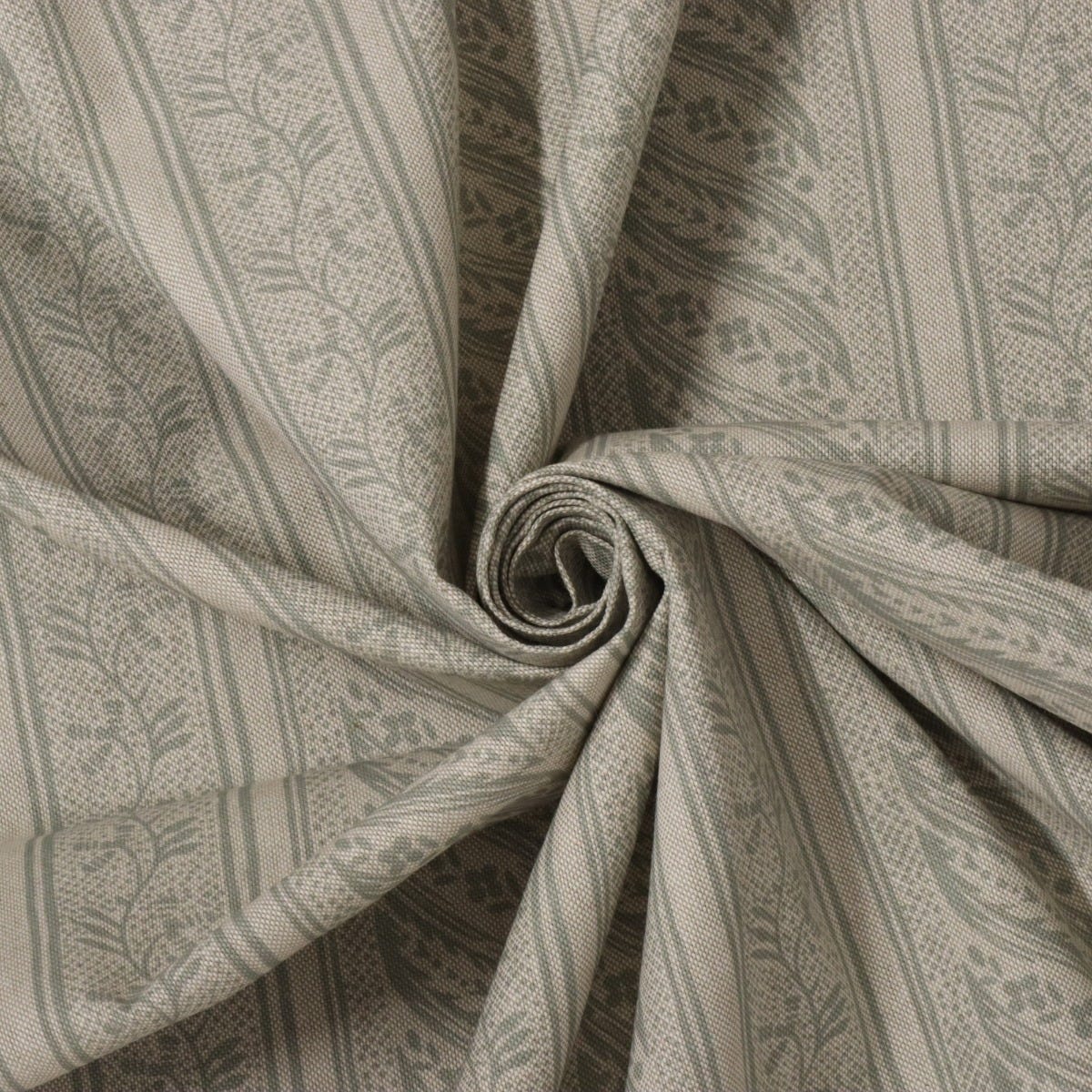 Bellagio Stripe Smoke Fabric - Image 3