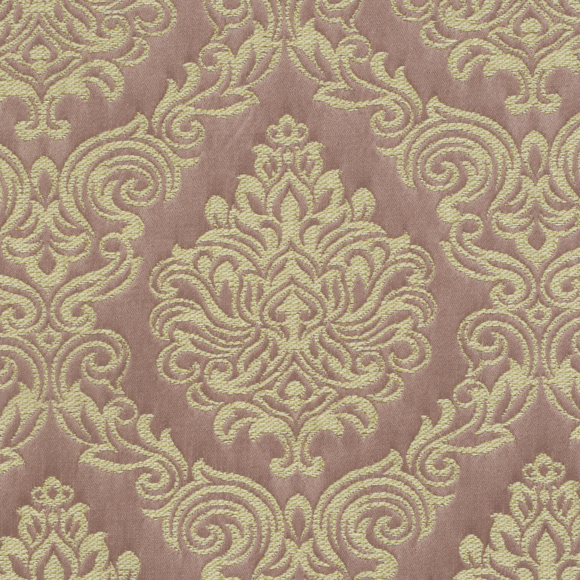 Belle Damask Lilac Fabric - Image 2