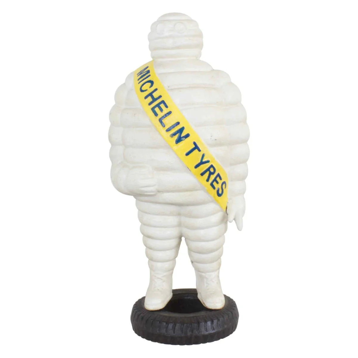 Cast Iron Bibendum Michelin Man Standing on Tyre Ornament