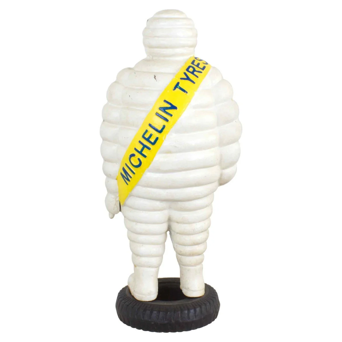 Cast Iron Bibendum Michelin Man Standing on Tyre Ornament - Image 4