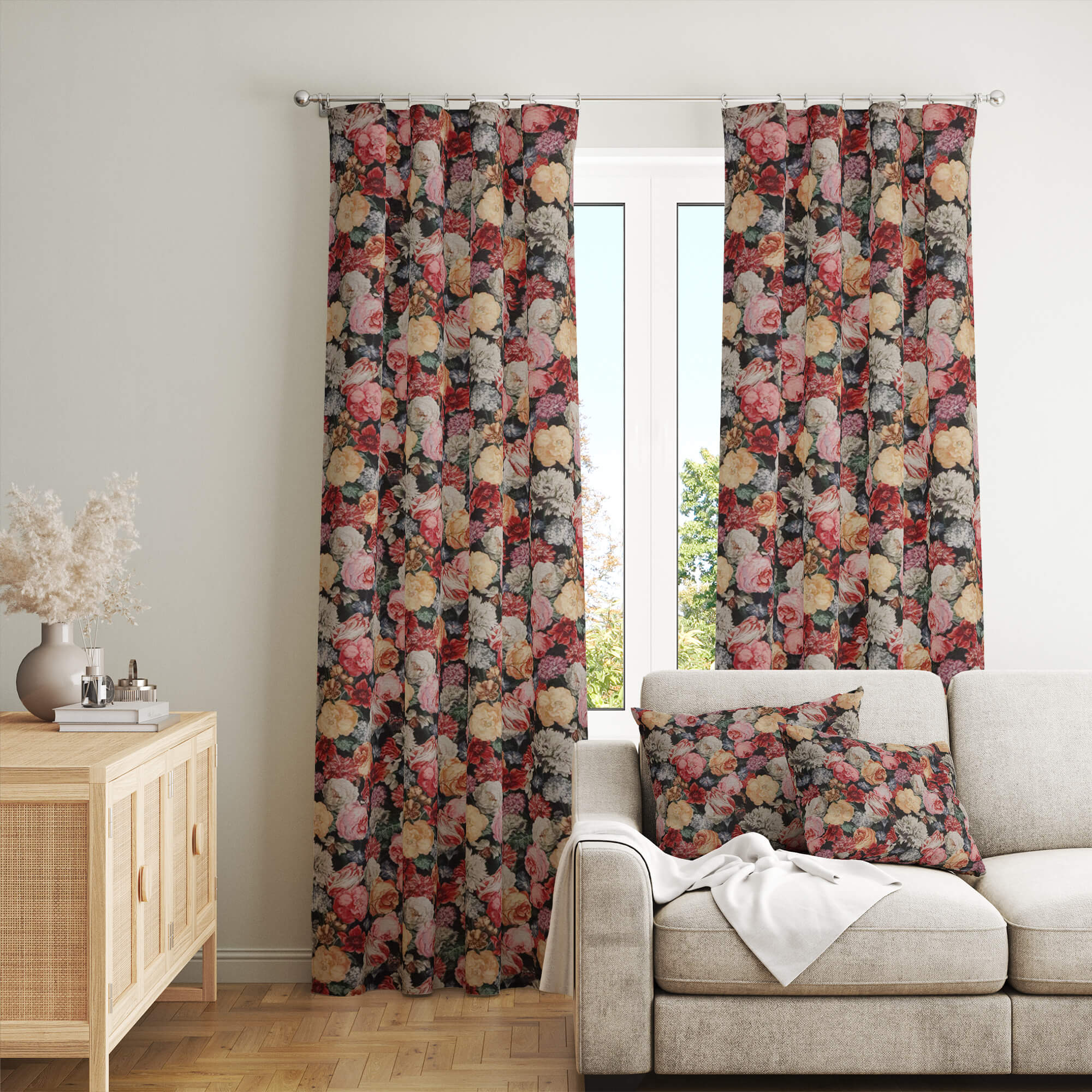 Bloemen Floral Tapestry Fabric - Image 7