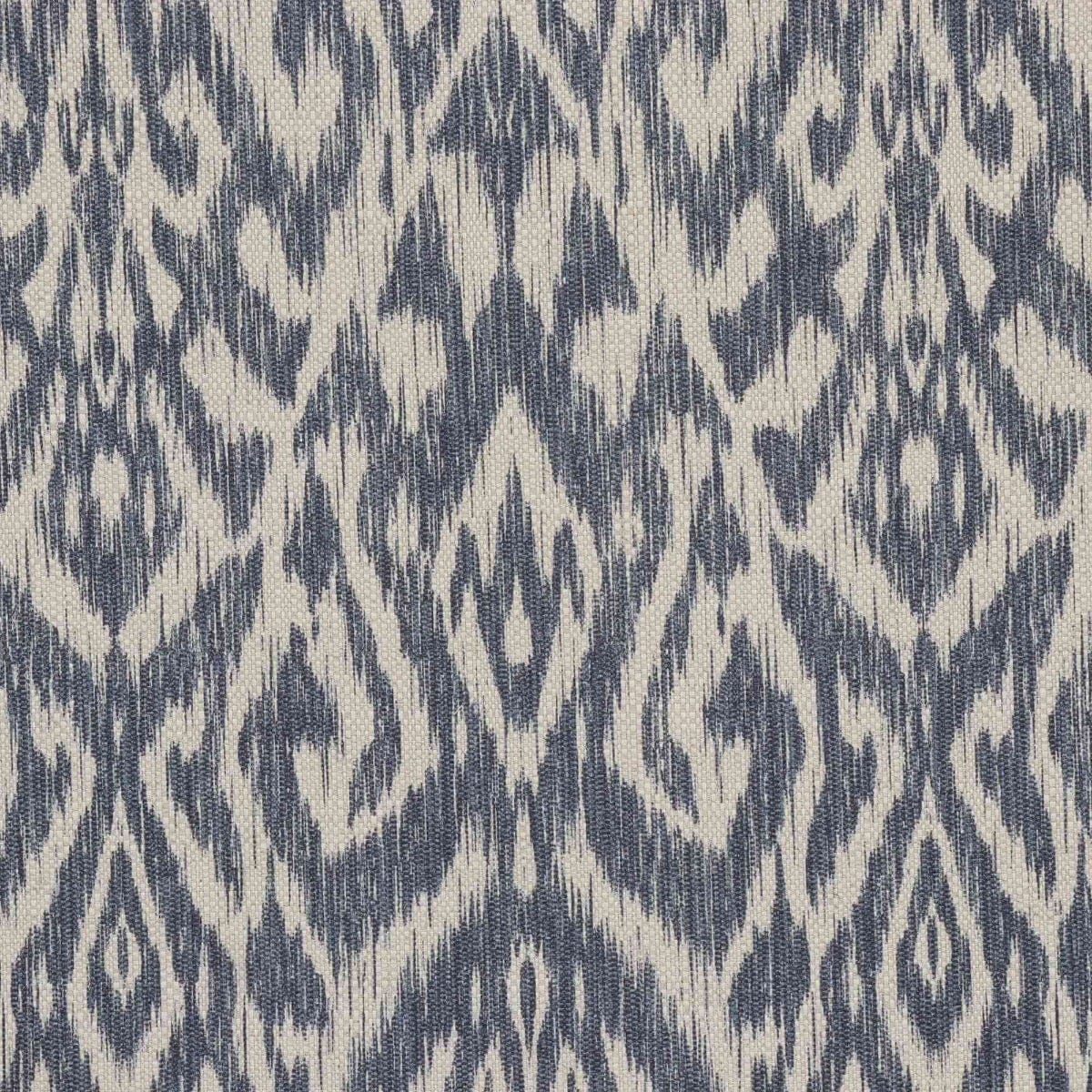 Bohemian Ikat Indigo Fabric - Image 5
