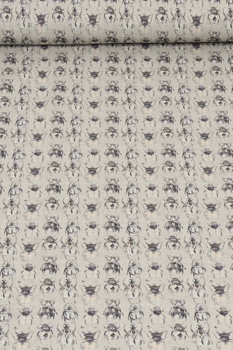 Clearance Botanical Meadow Bugs Fabric - Image 2