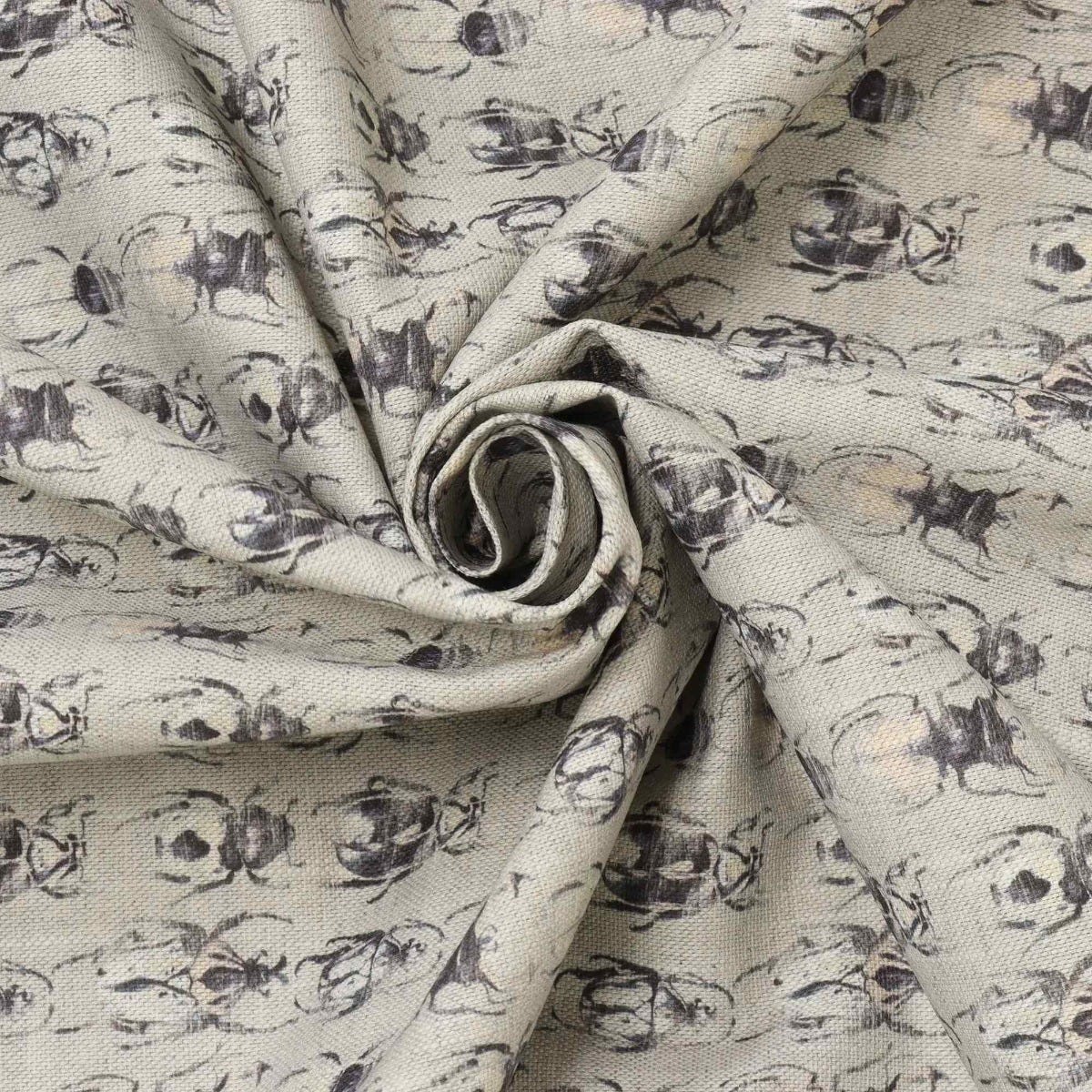 Clearance Botanical Meadow Bugs Fabric - Image 3
