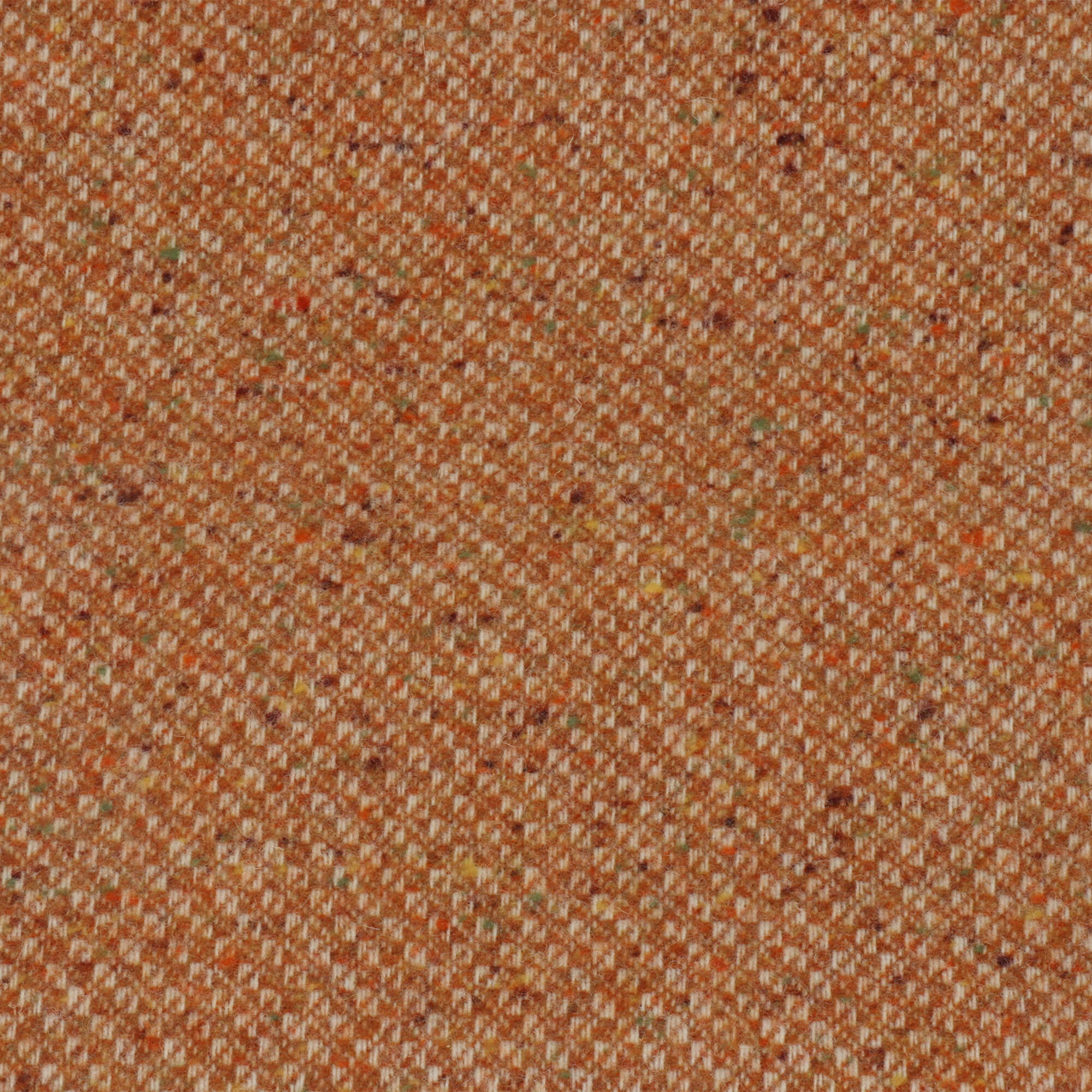 Bronte By Moon Donegal Wool Throw Orange - Image 2