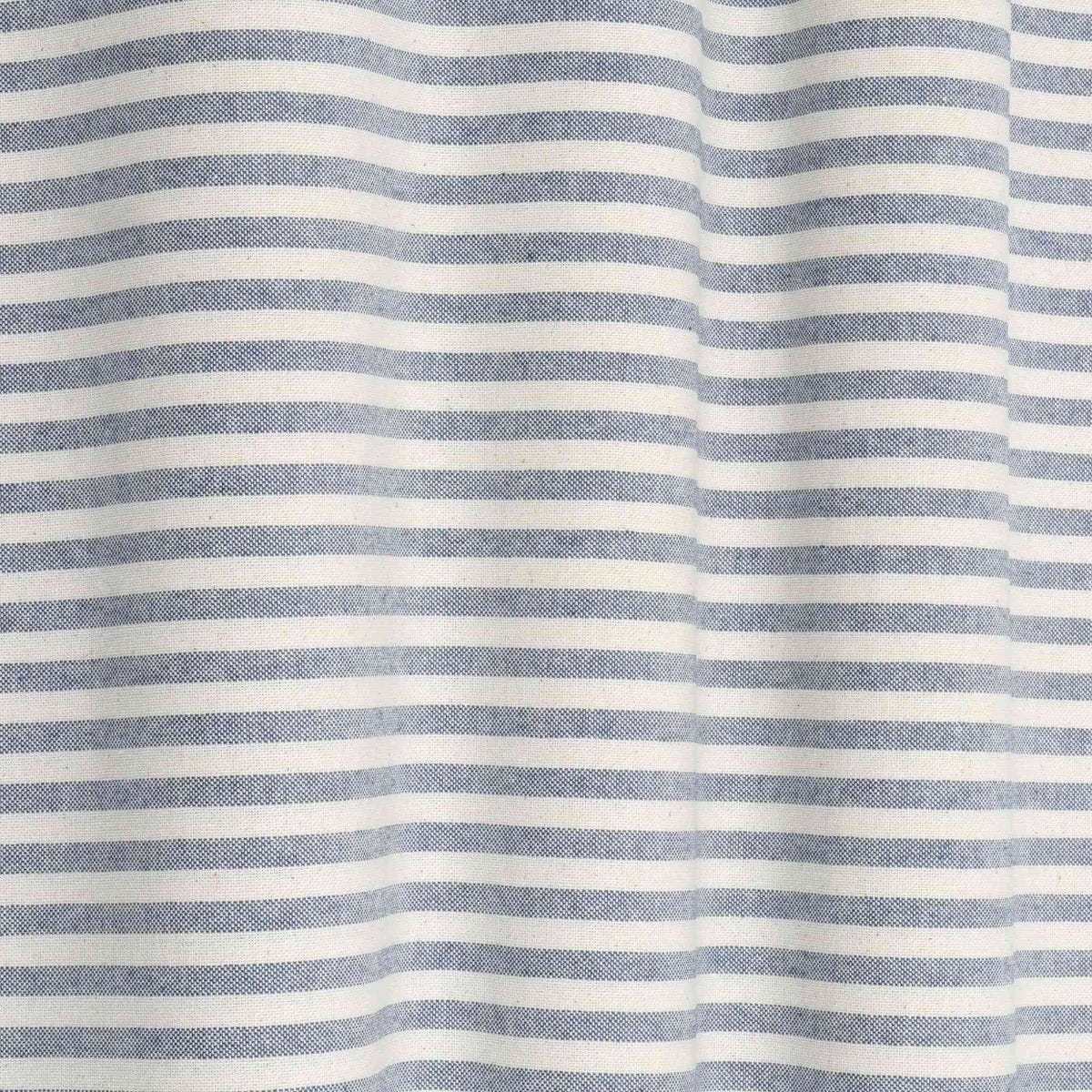Cambridge Stripe Blue Double Width Fabric - Image 8