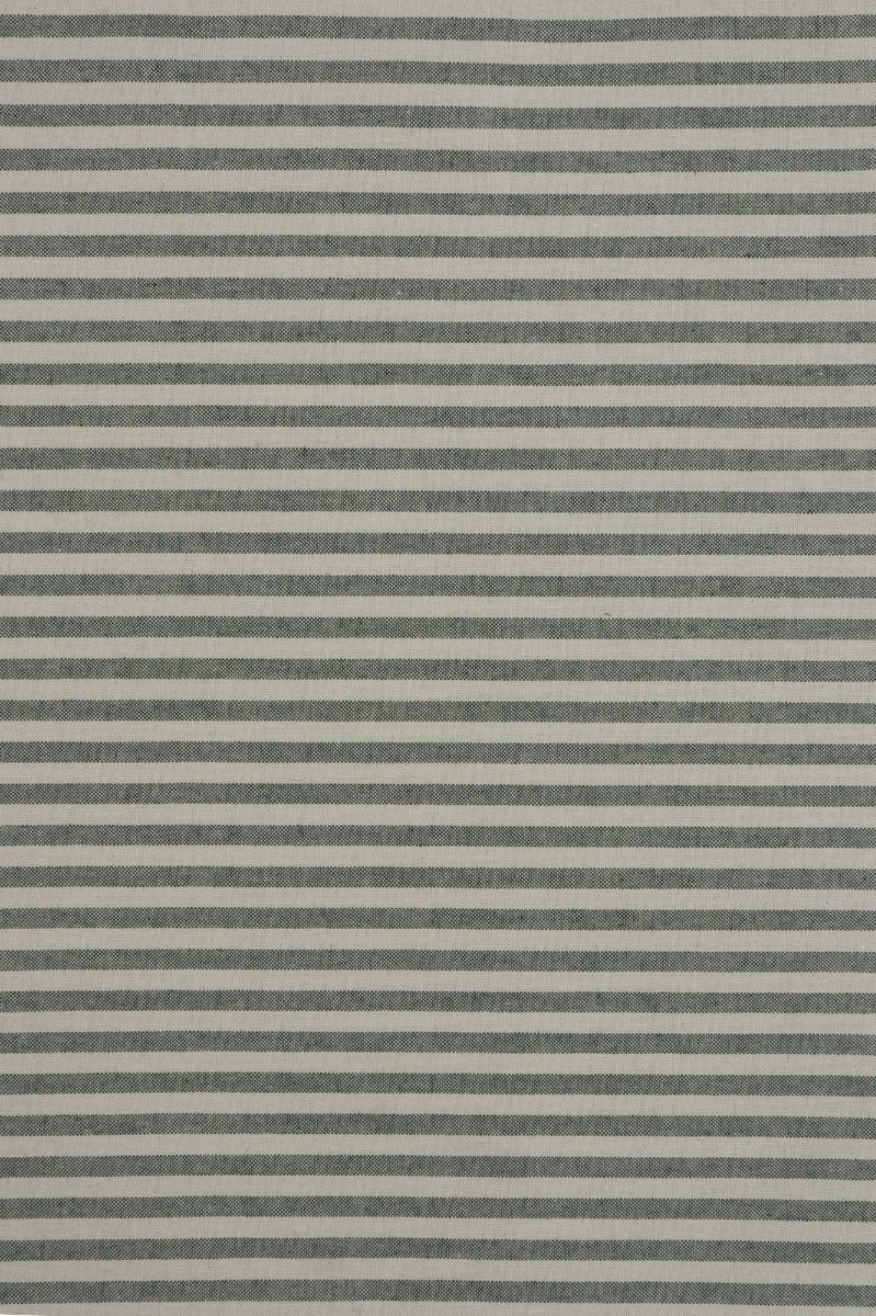 Cambridge Stripe Green Double Width Fabric
