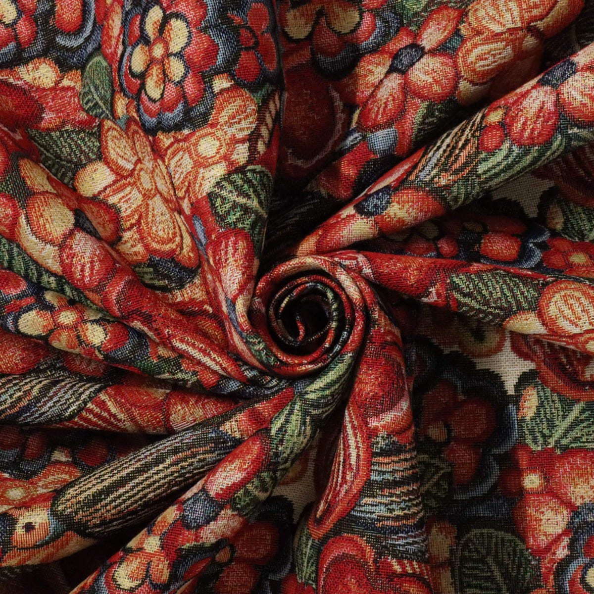 Carmen Floral Tapestry Fabric - Image 4