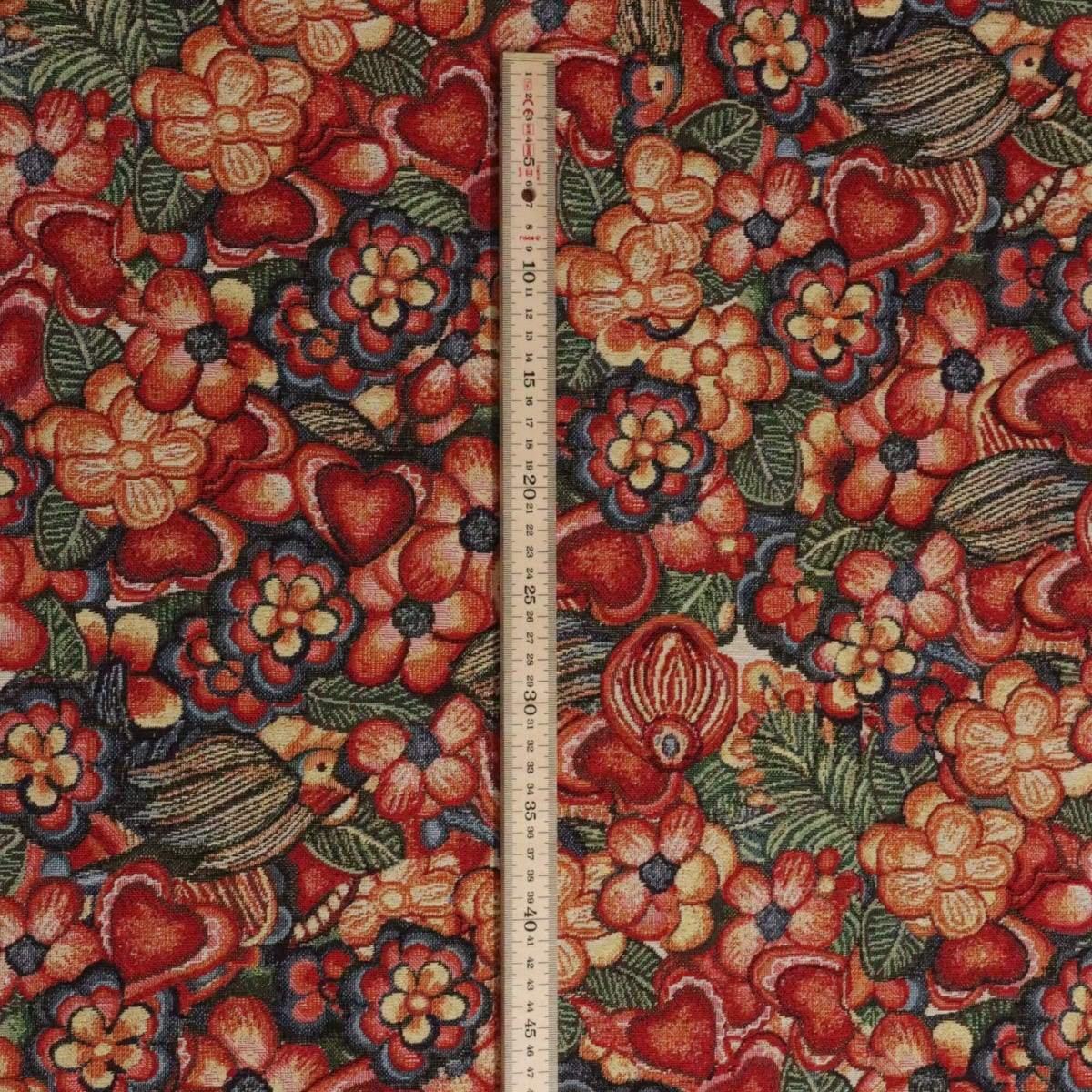Carmen Floral Tapestry Fabric - Image 6