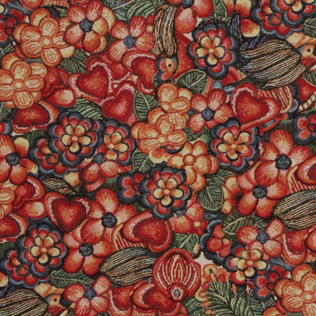 Carmen Floral Tapestry Fabric - Image 9