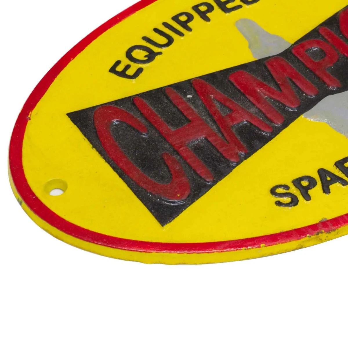 Champion Spark Plugs Cast Iron Wall Sign - Image 2